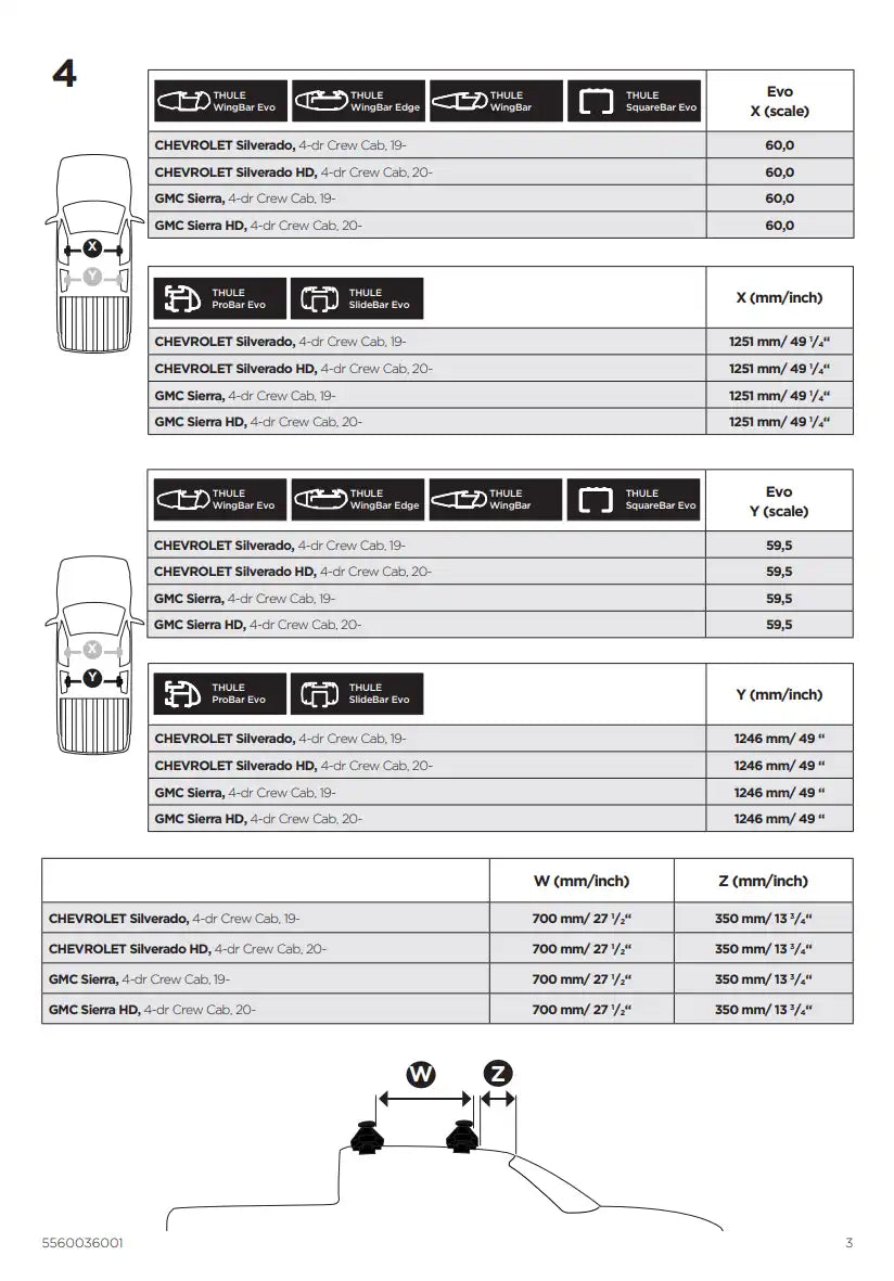 Kit Thule 145071 3 Manual