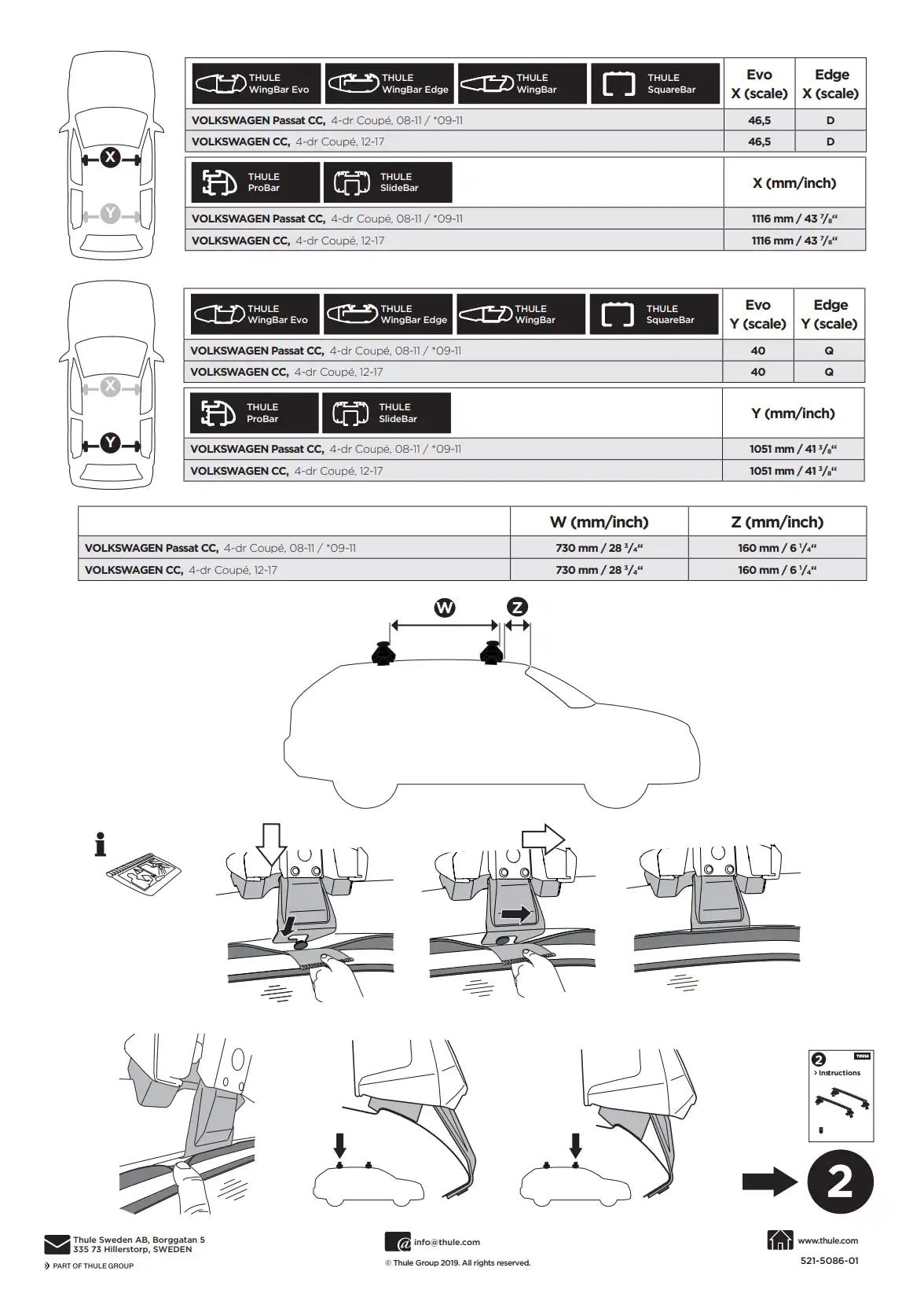Kit Thule 145086 1 Manual