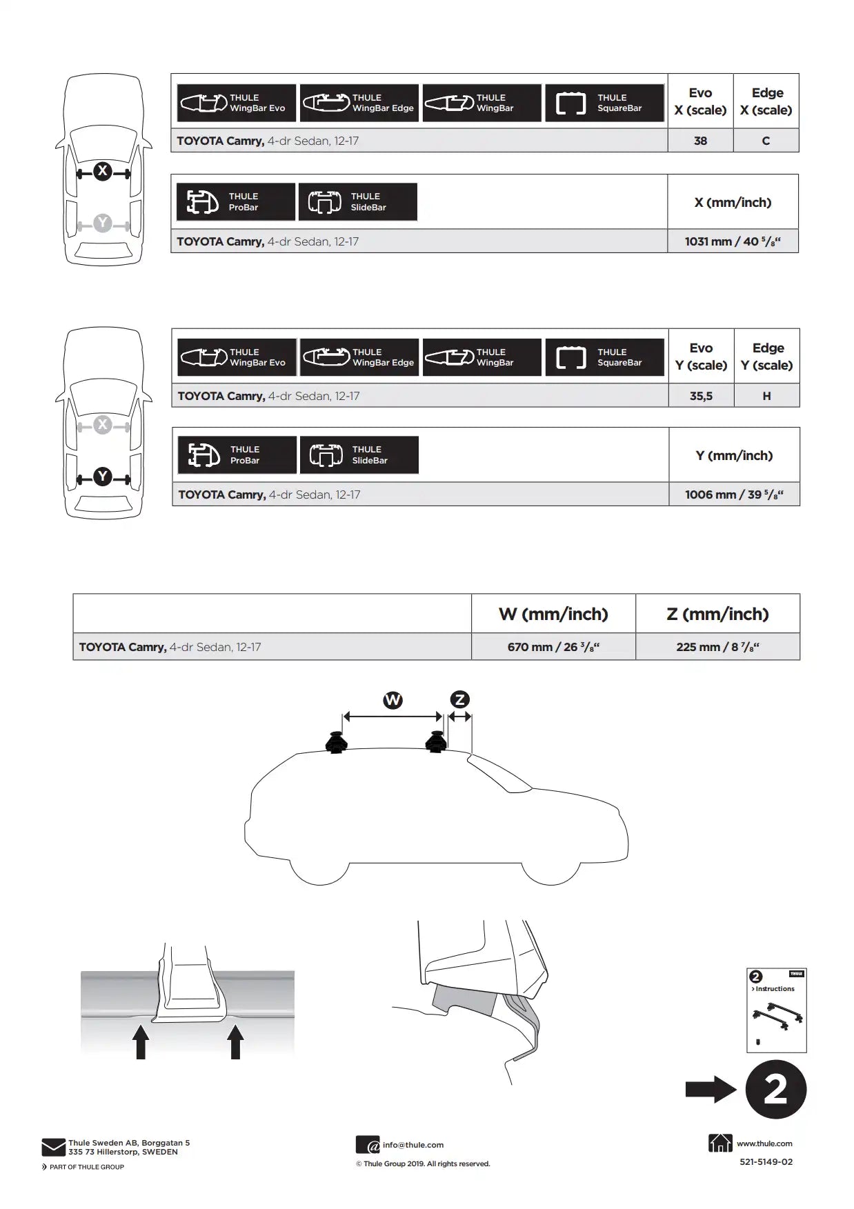 Kit Thule 145149 01 Manual