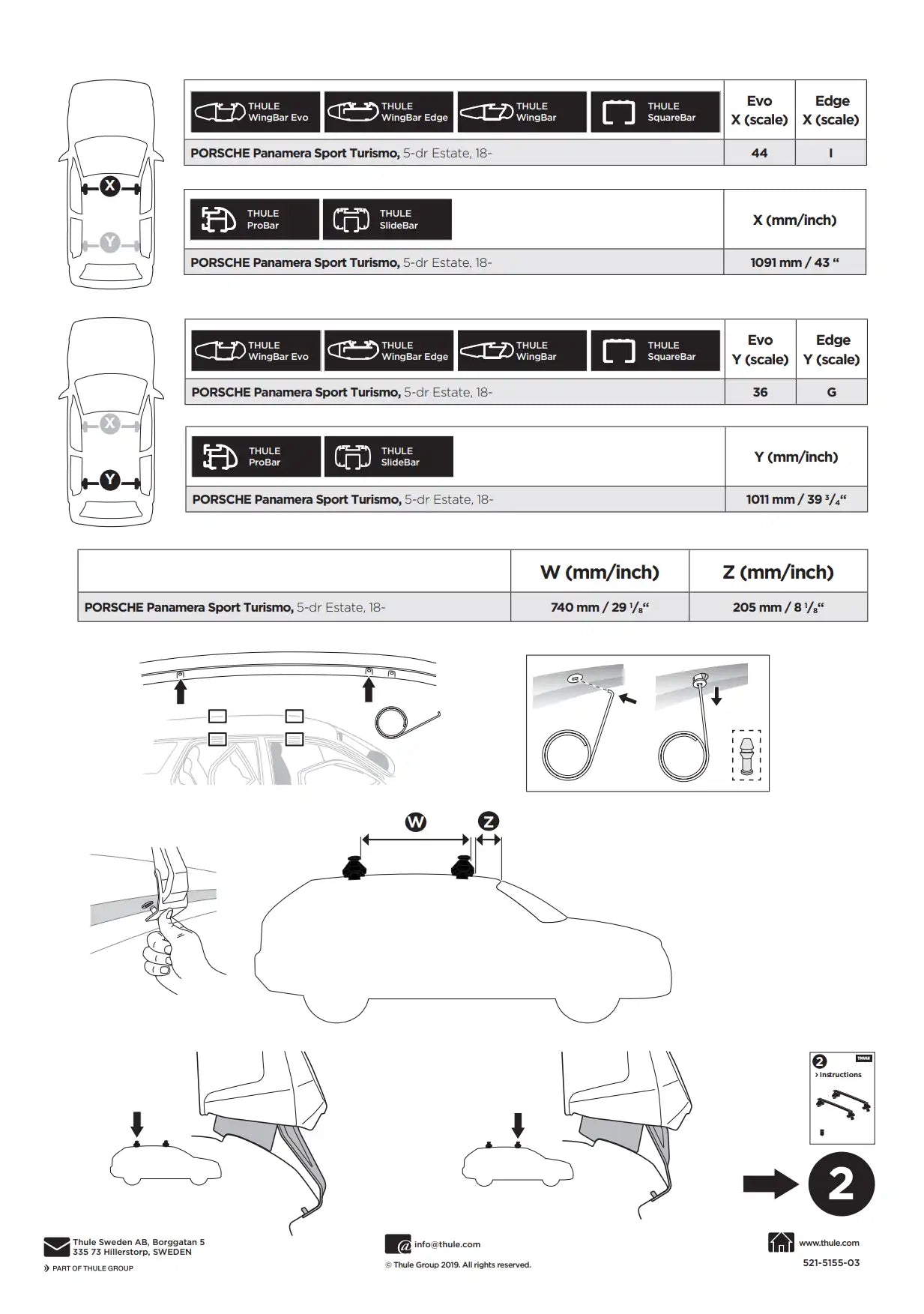 Kit Thule 145155 01 Manual
