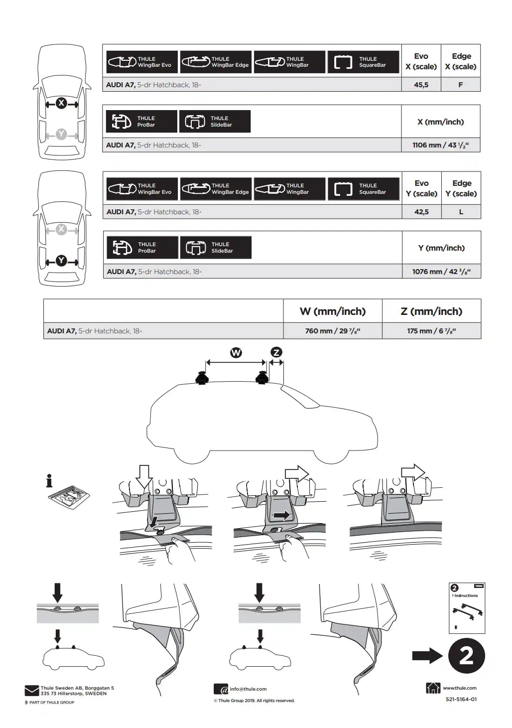 Kit Thule 145164 01 Manual