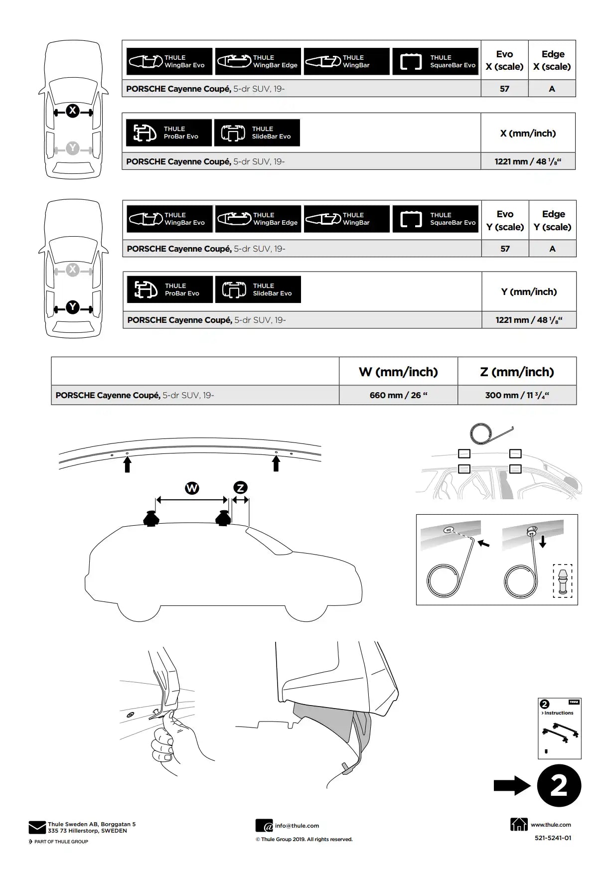 Kit Thule 145241 1 Manual