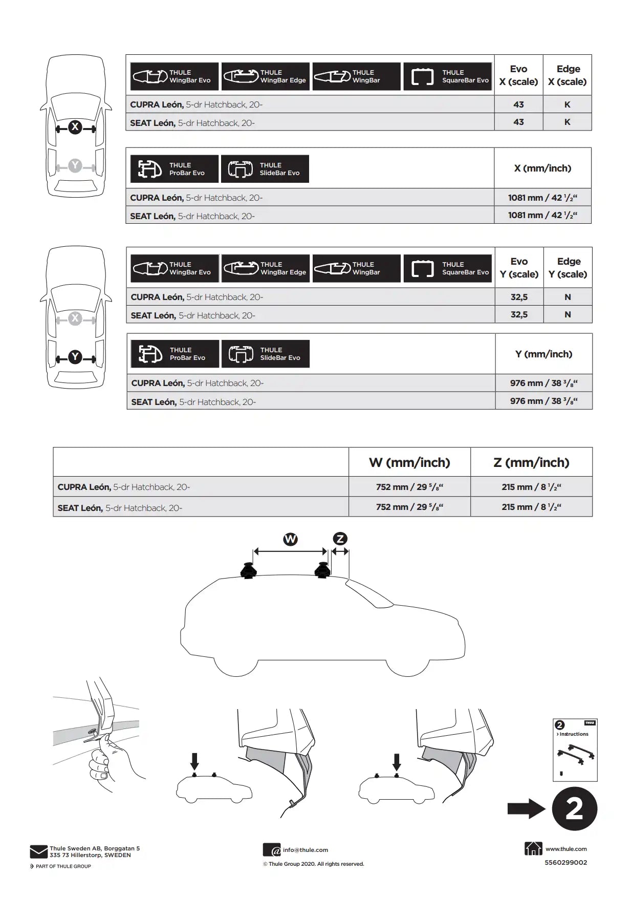 Kit Thule 145269 01 Manual