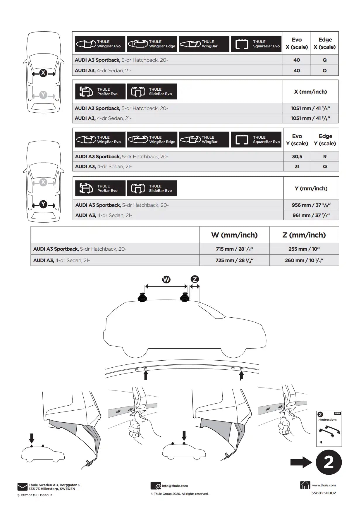 Kit Thule 145270 01 Manual