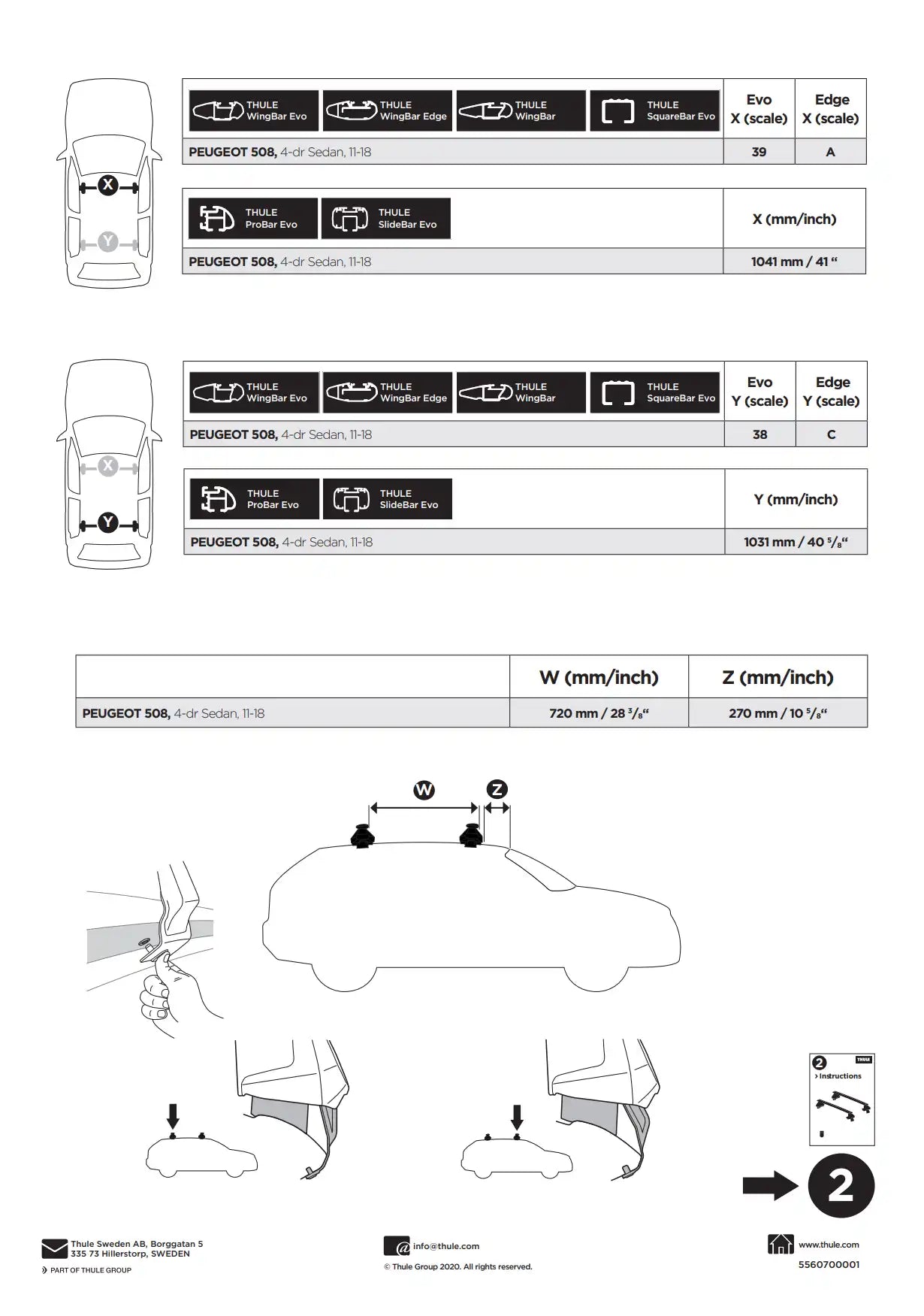 Kit Thule 145279 01 Manual