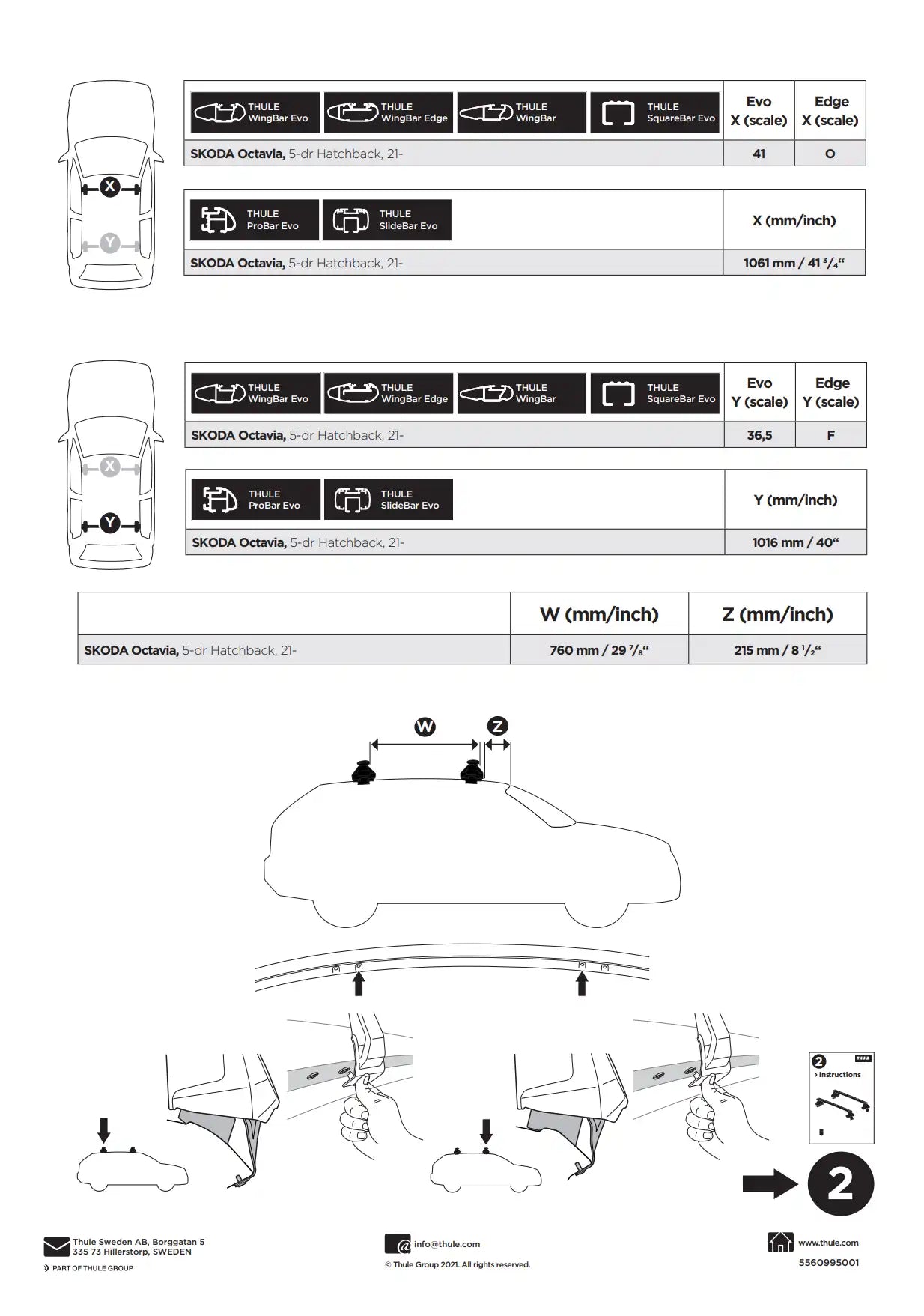 Kit Thule 145283 01 Manual