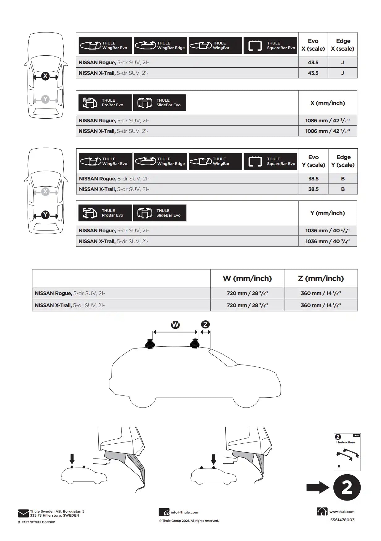 Kit Thule 145292 01 Manual