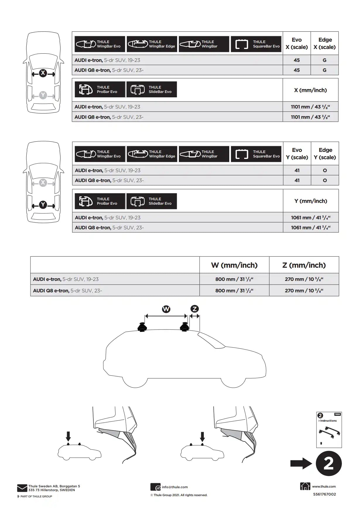 Kit Thule 145307 02 Manual