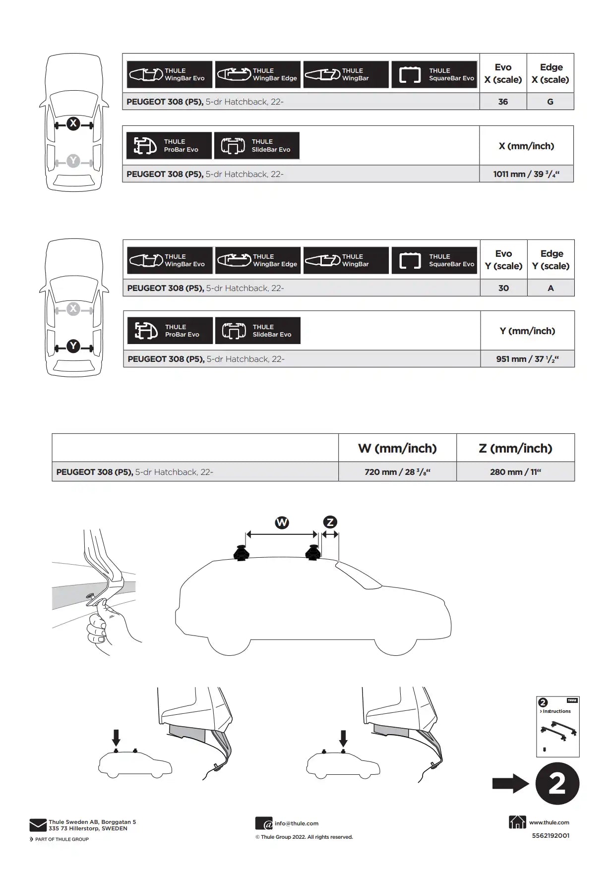 Kit Thule 145318 01 Manual