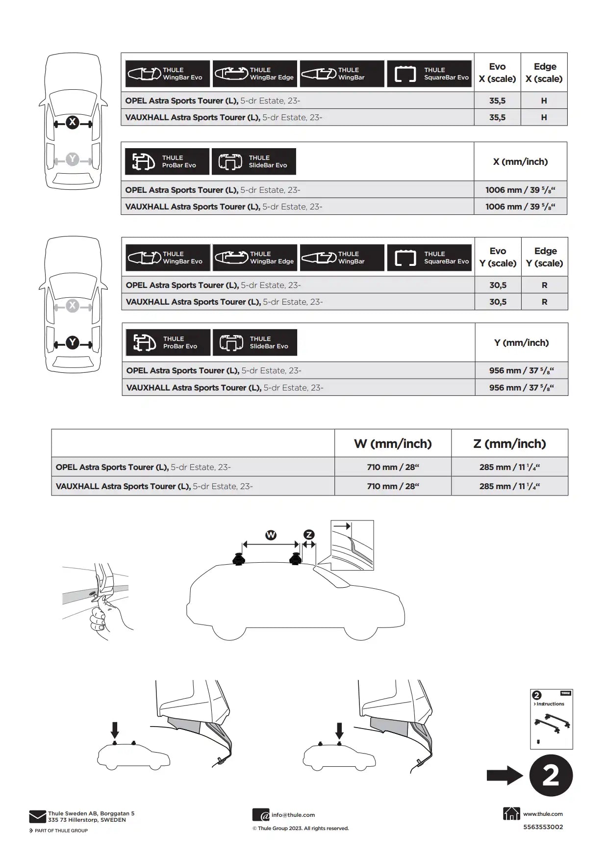 Kit Thule 145335 01 Manual
