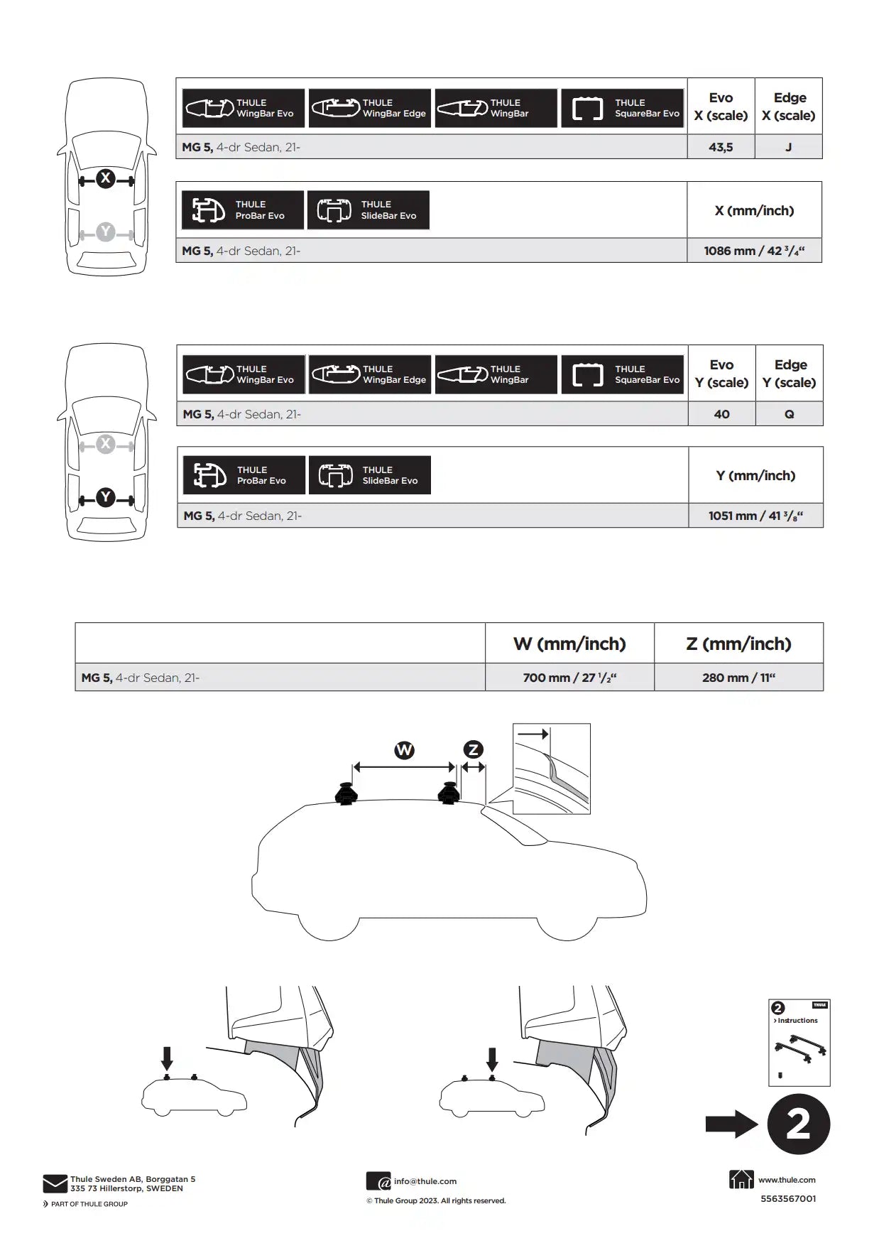 Kit Thule 145352 01 Manual