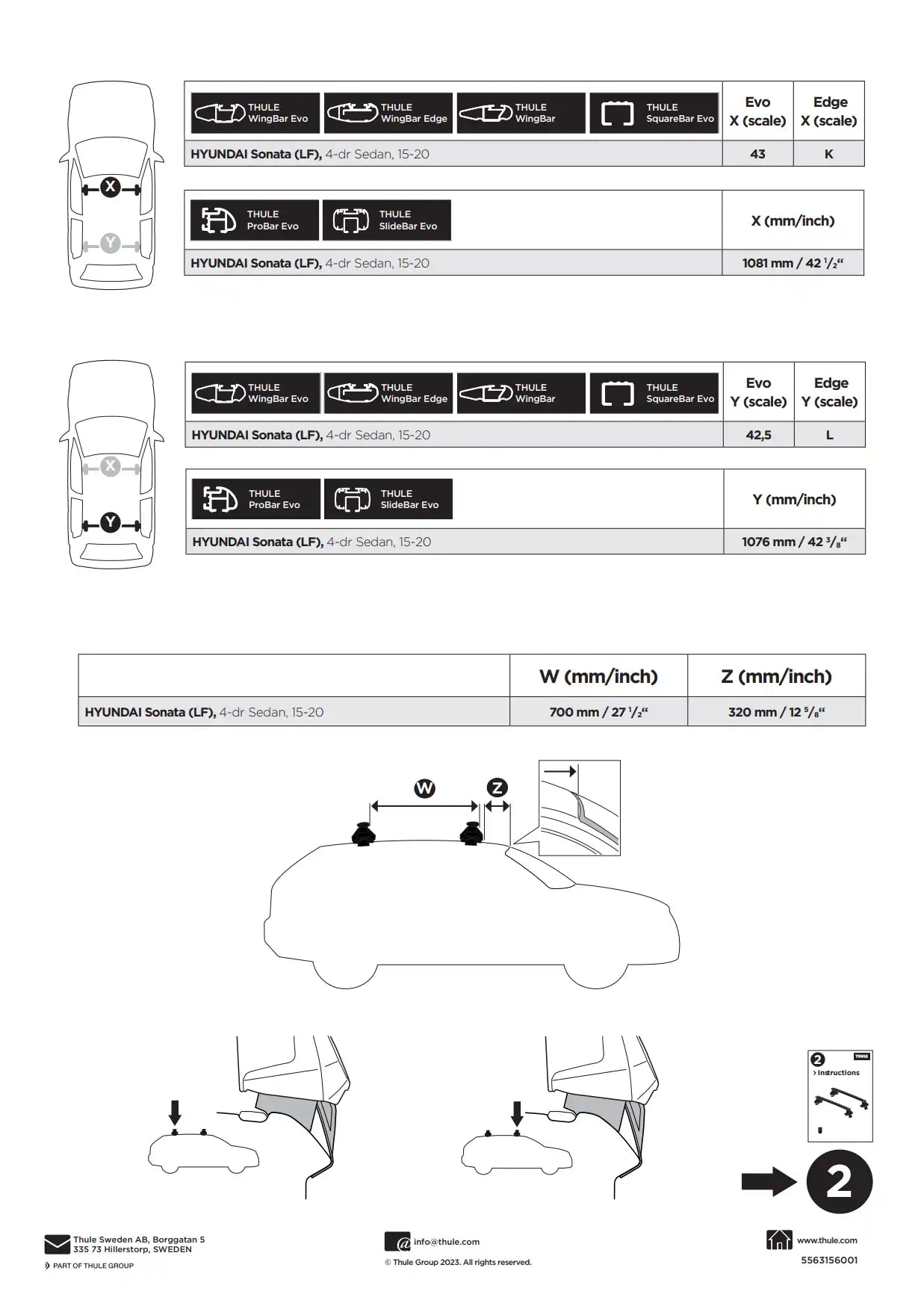 Kit Thule 145355 01 Manual