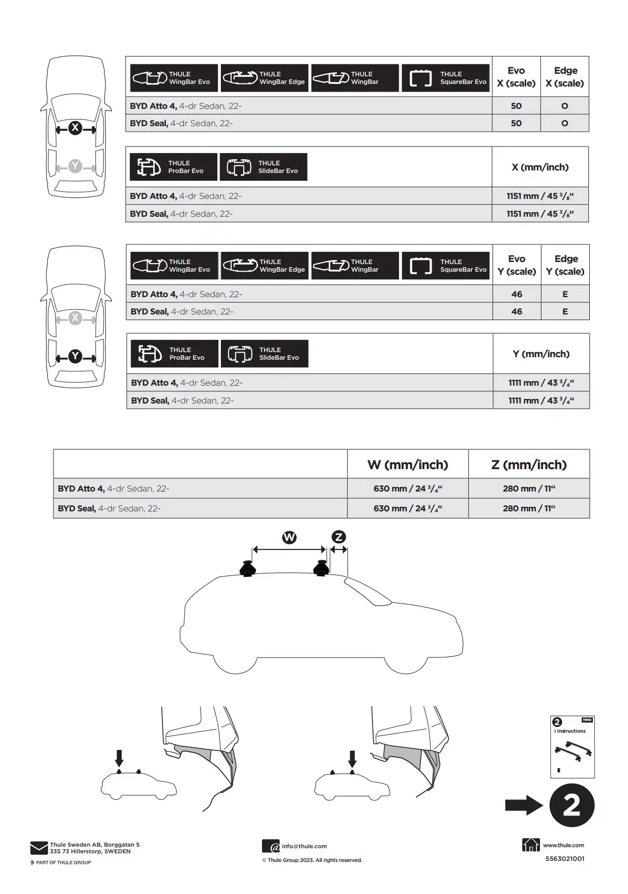 Kit Thule 145356 01 Manual