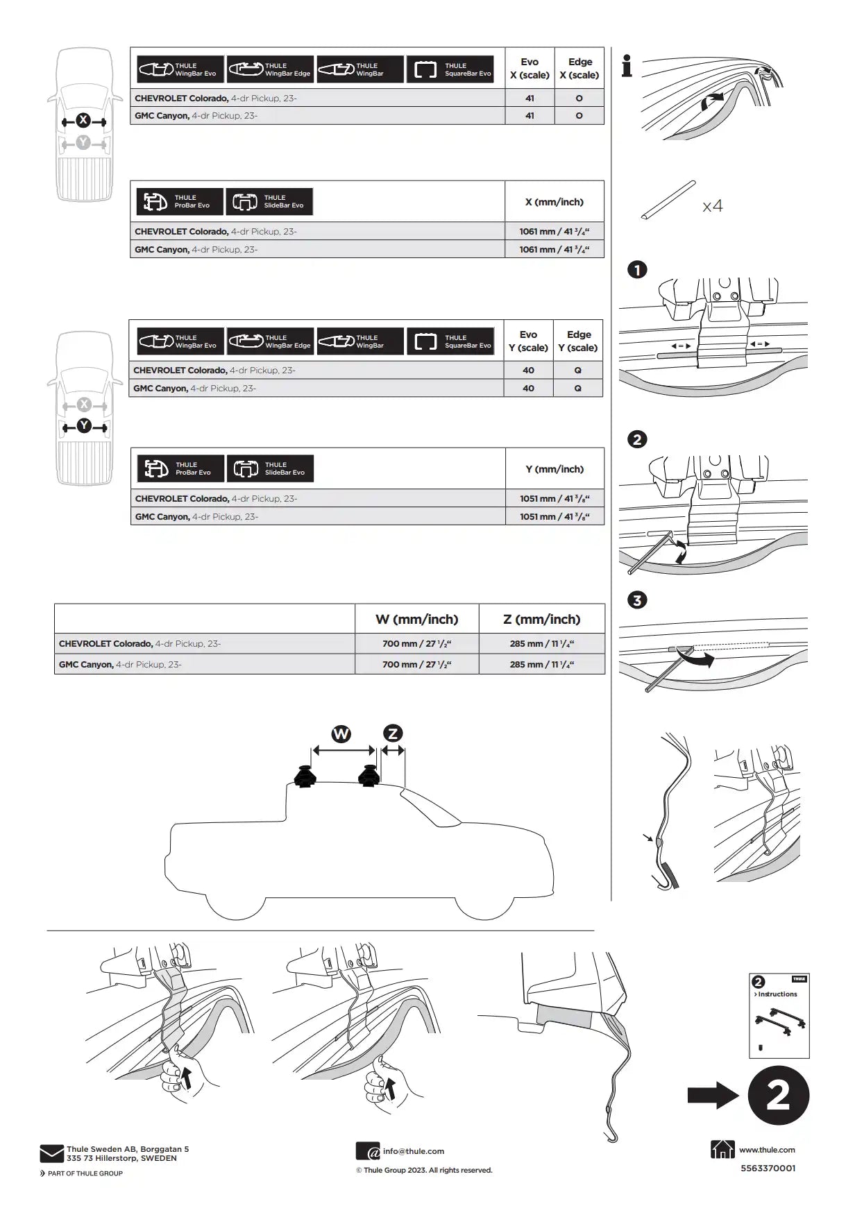 Kit Thule 145368 01 Manual