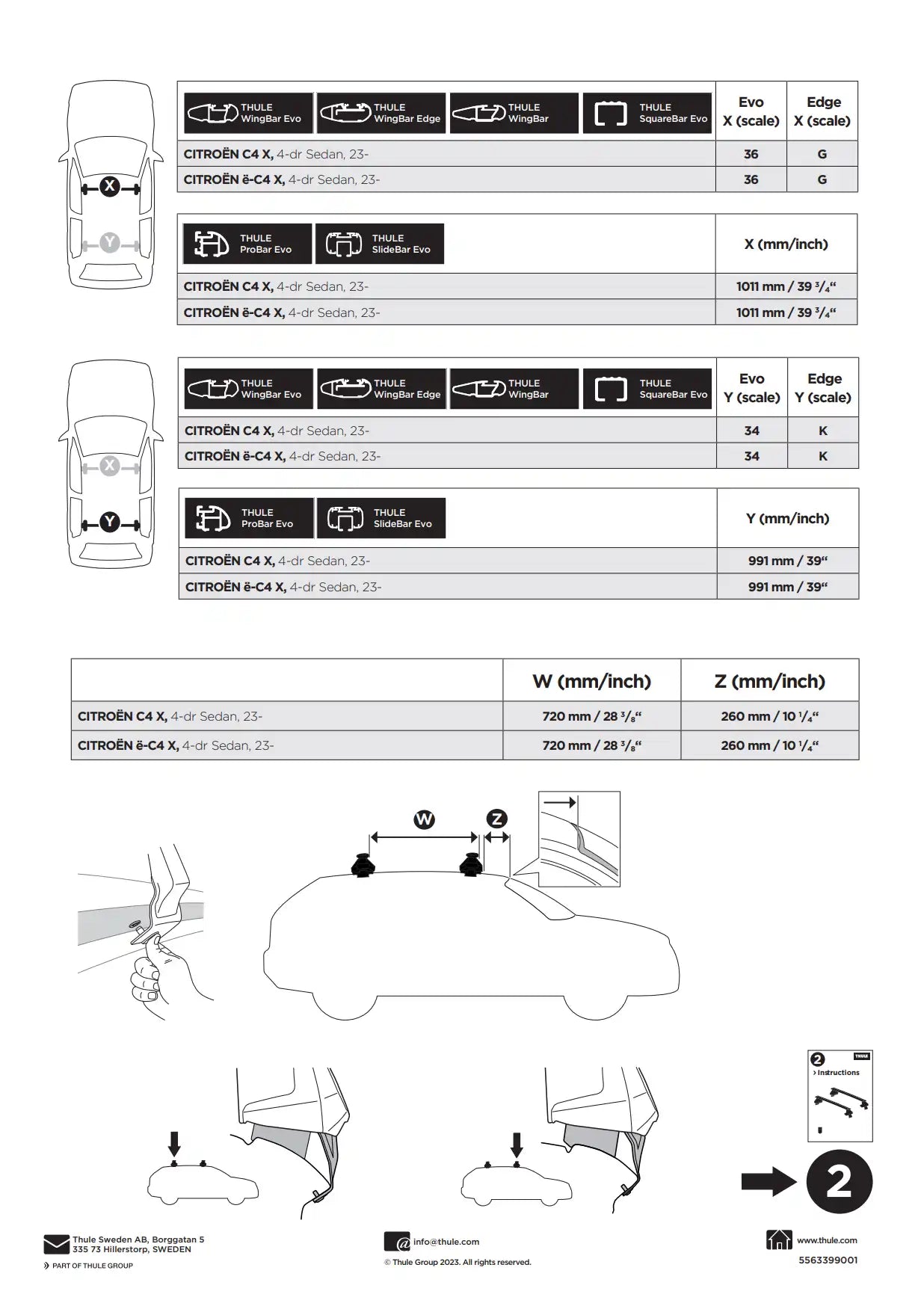 Kit Thule 145370 01 Manual