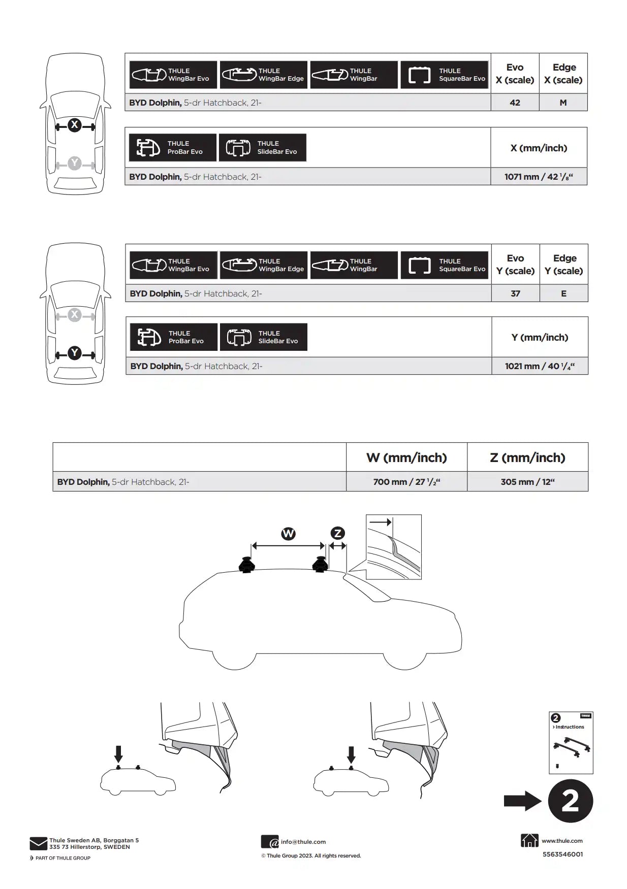 Kit Thule 145373 01 Manual