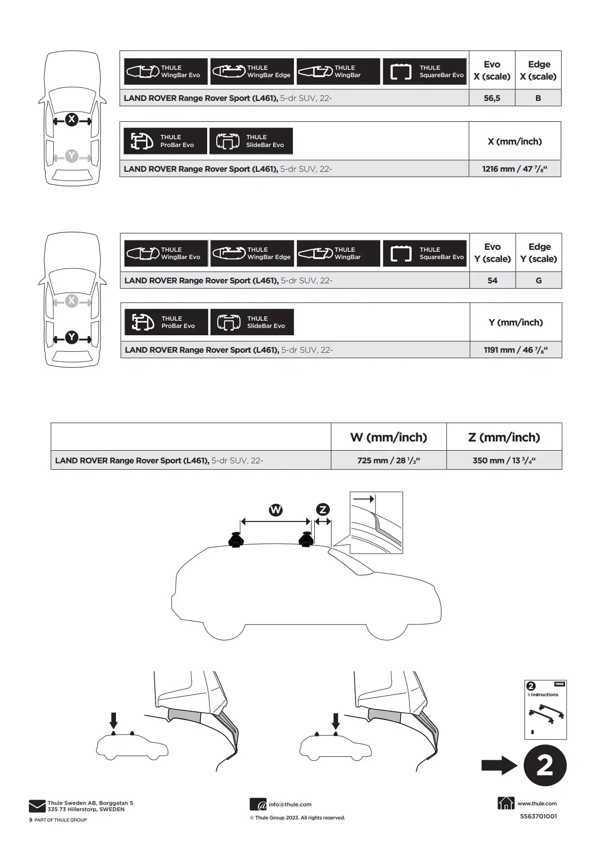 Kit Thule 145377 01 Manual