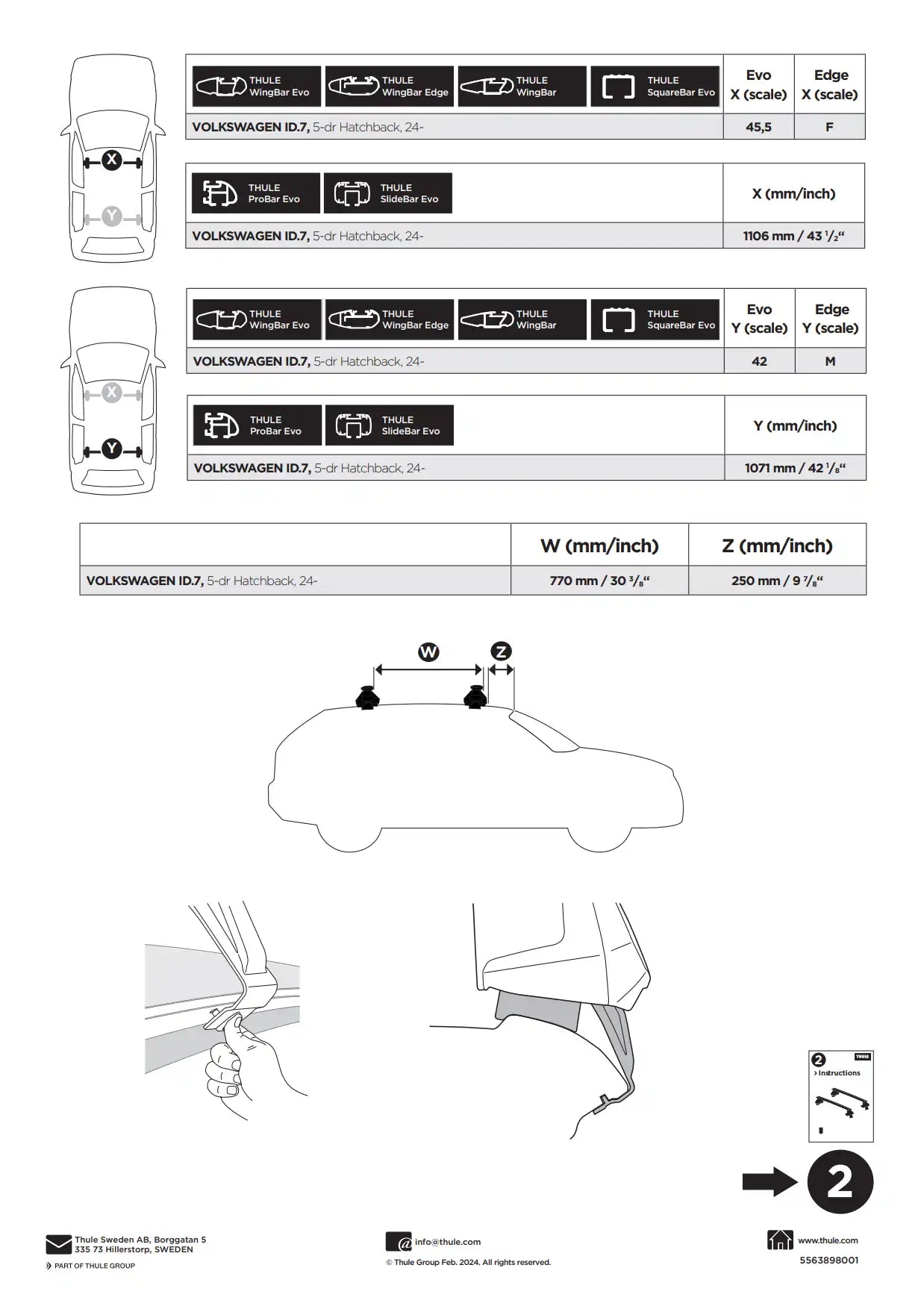 Kit Thule 145381 01 Manual