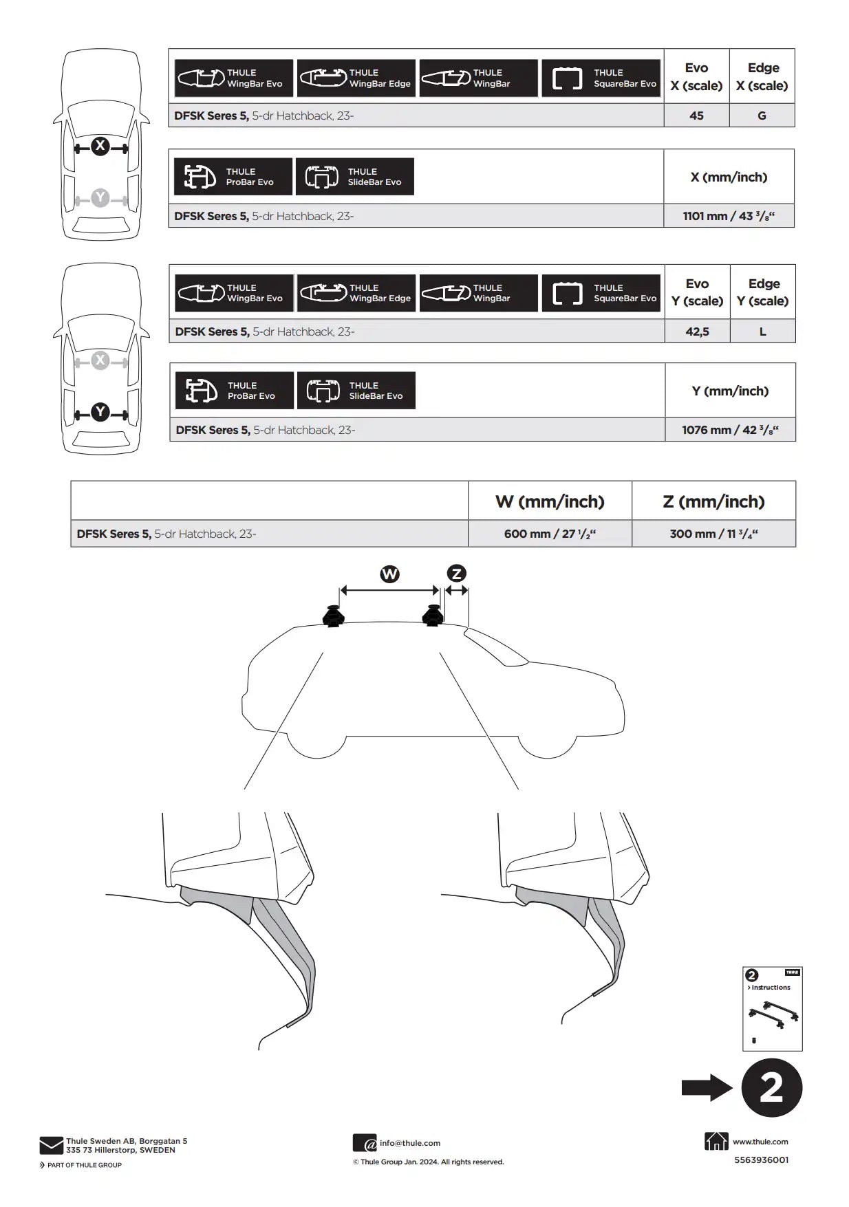 Kit Thule 145386 02 Manual