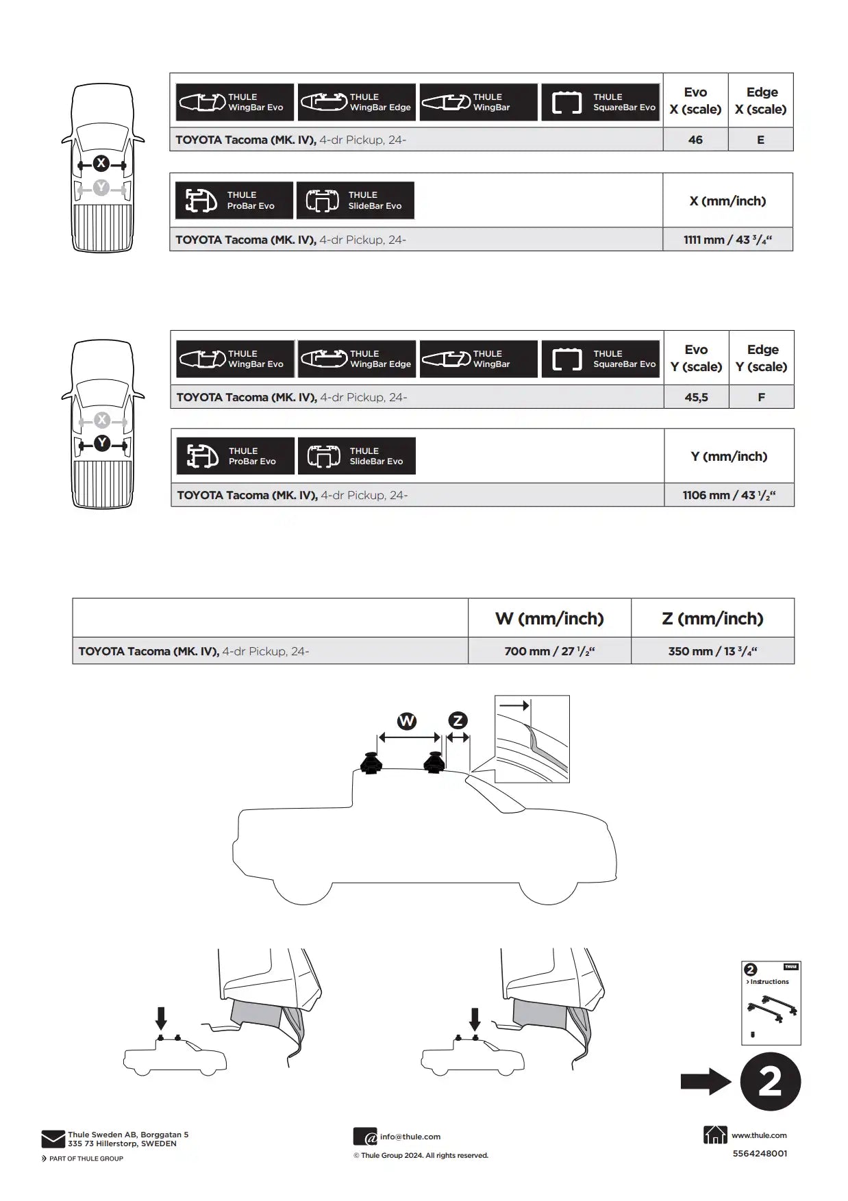 Kit Thule 145392 01 Manual