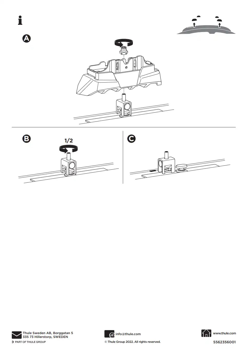 Kit Thule 187054 8 Manual