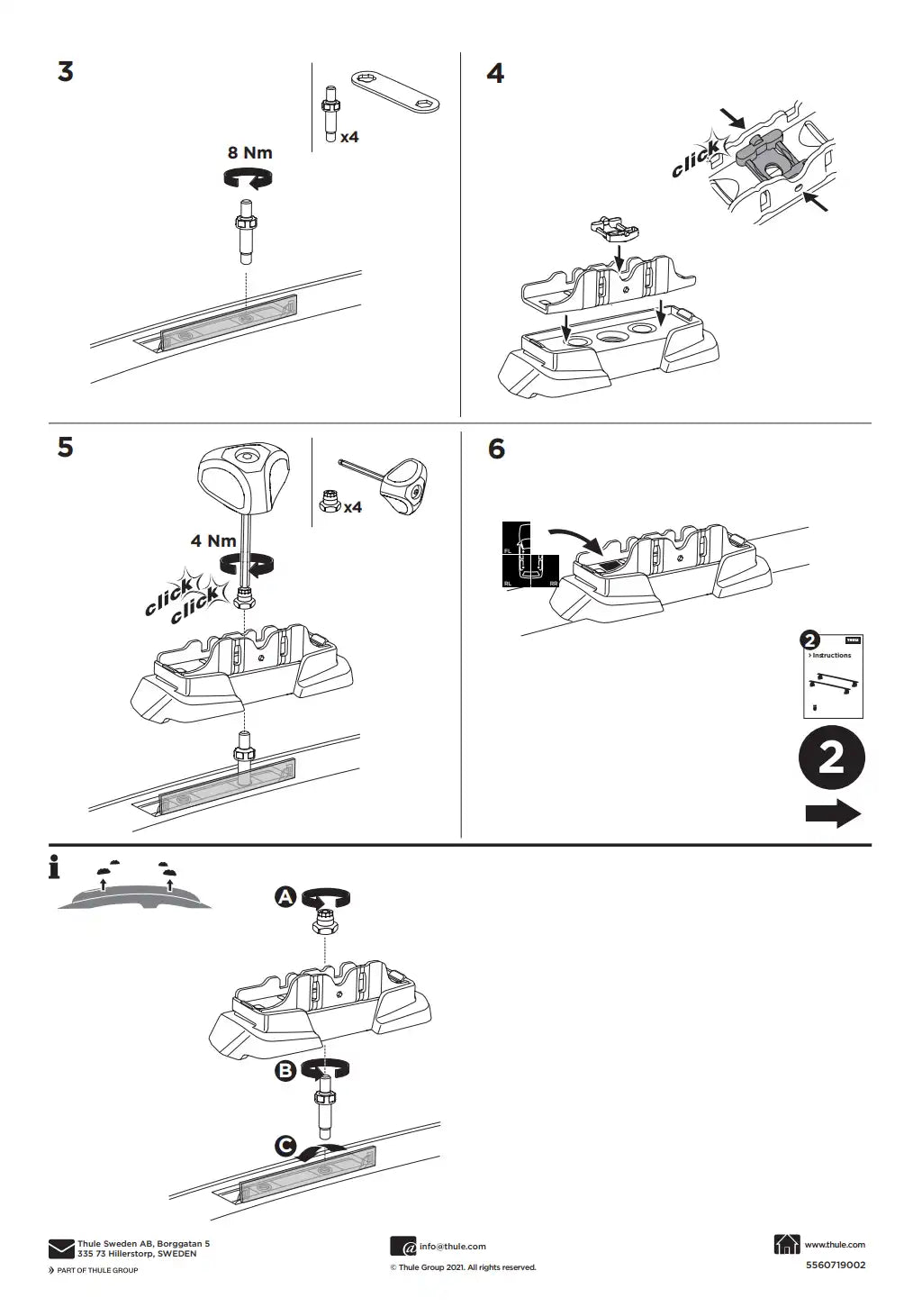 Kit Thule 187058 1 Manual
