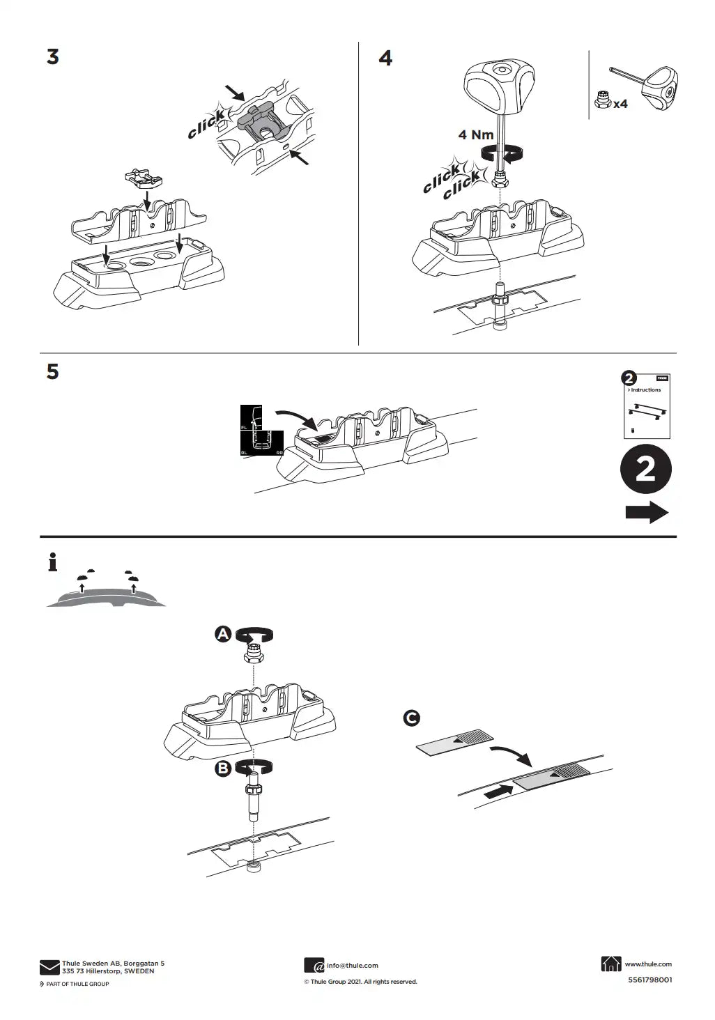 Kit Thule 187060 1 Manual