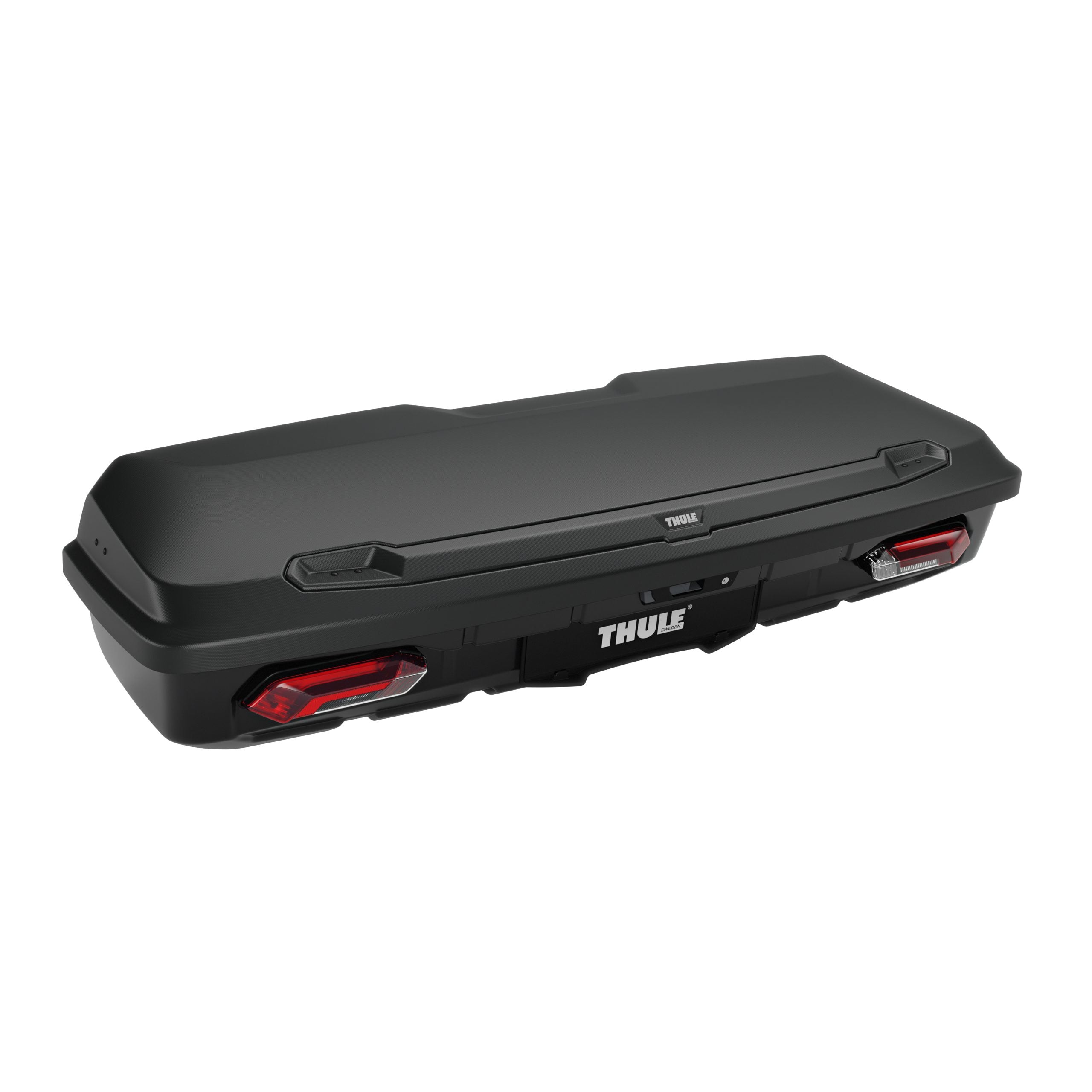 INCHIRIERE CUTIE PORTBAGAJ AUTO THULE Thule Arcos L 400 litri - cu prindere pe carligul de remorcare