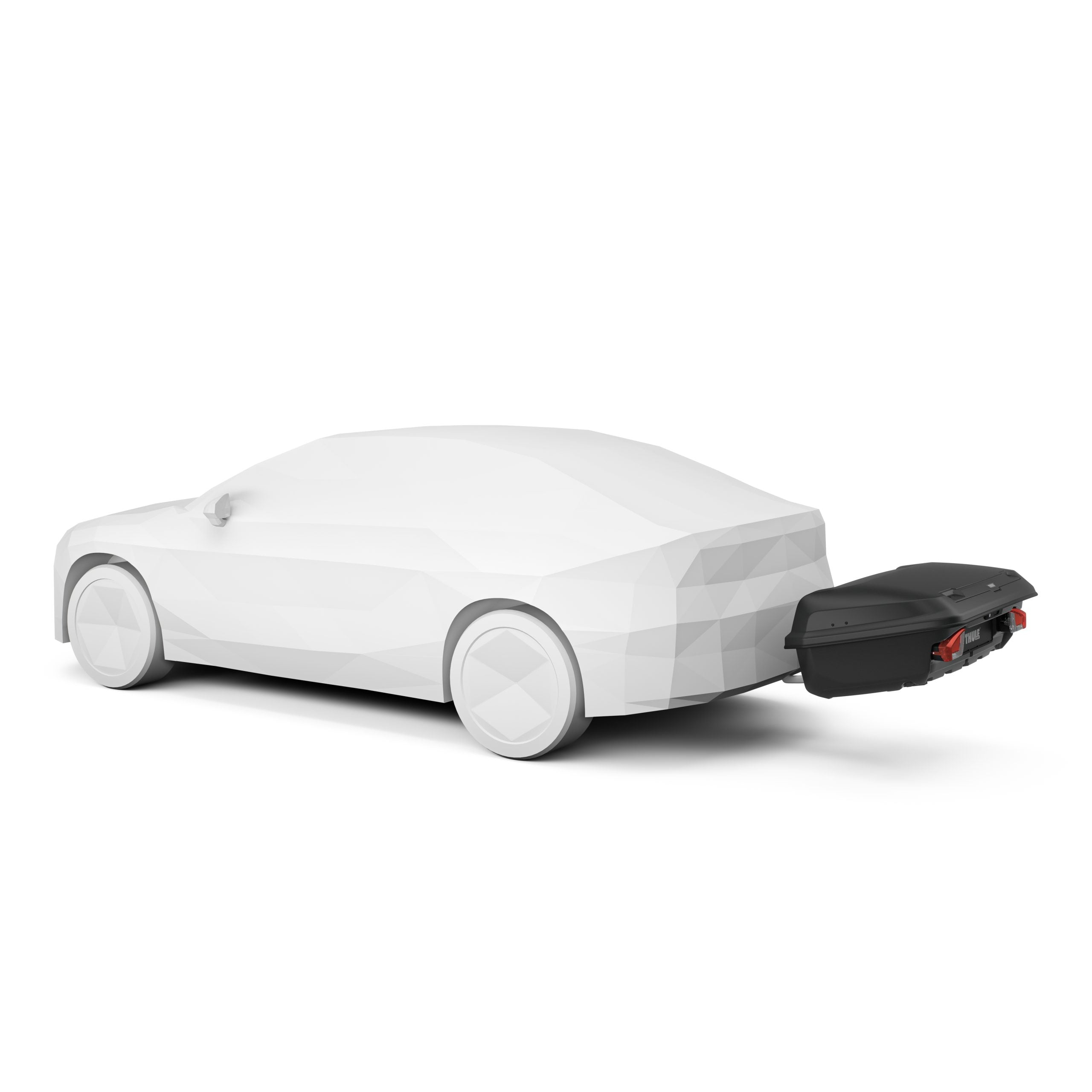 INCHIRIERE CUTIE PORTBAGAJ AUTO THULE Thule Arcos L 400 litri - cu prindere pe carligul de remorcare