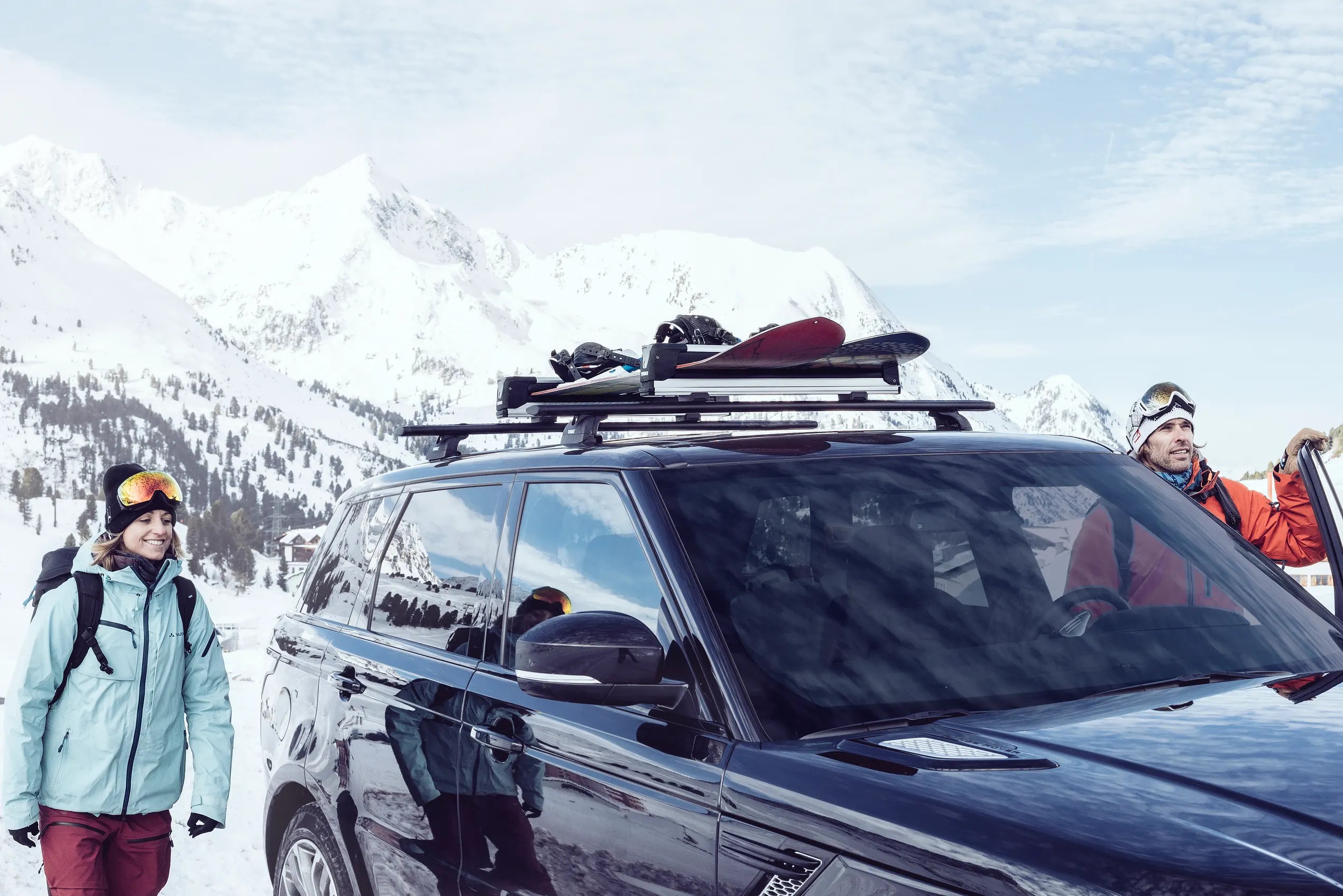 Suport schiuri Thule SnowPack 7326