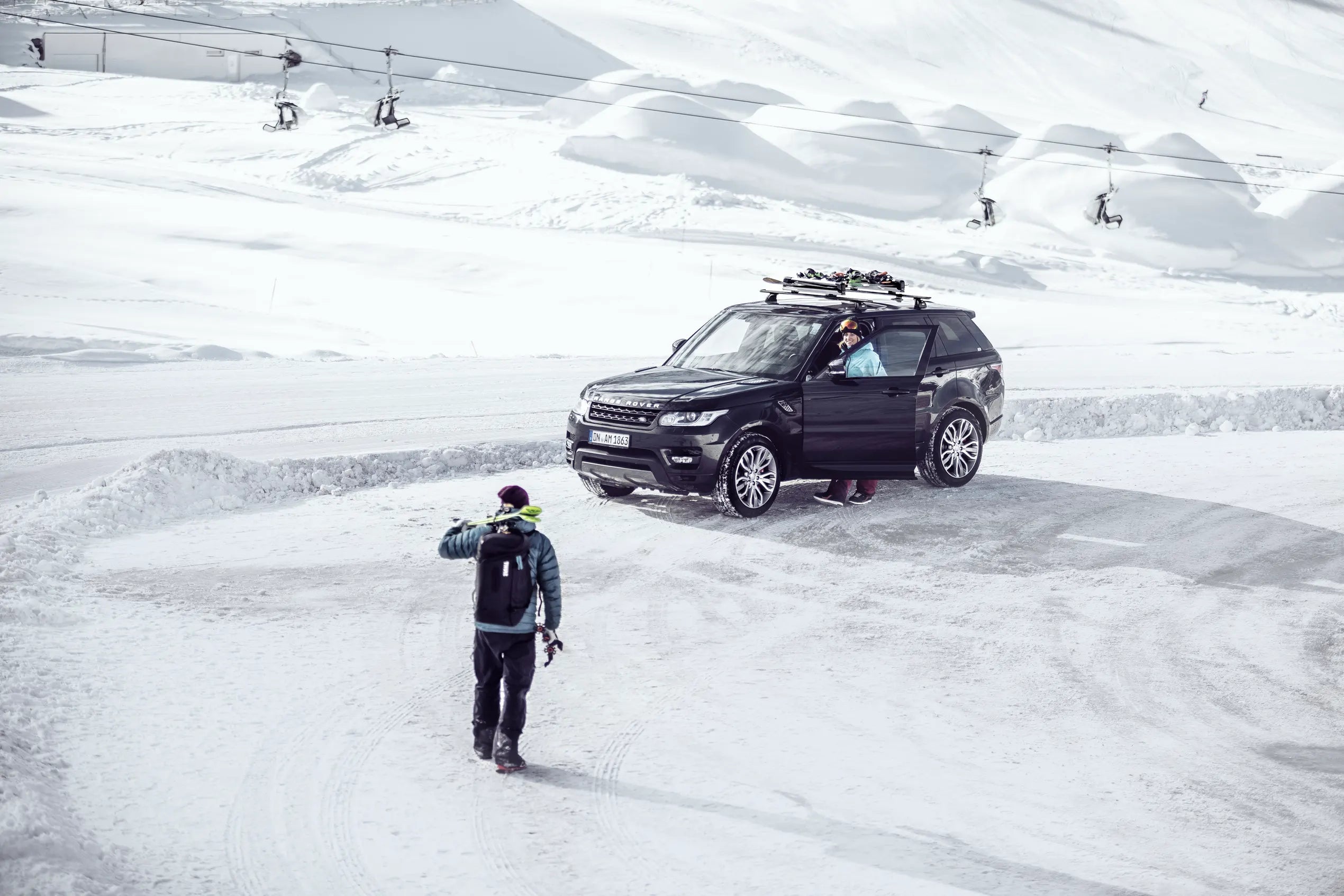 Suport schiuri Thule SnowPack 7326