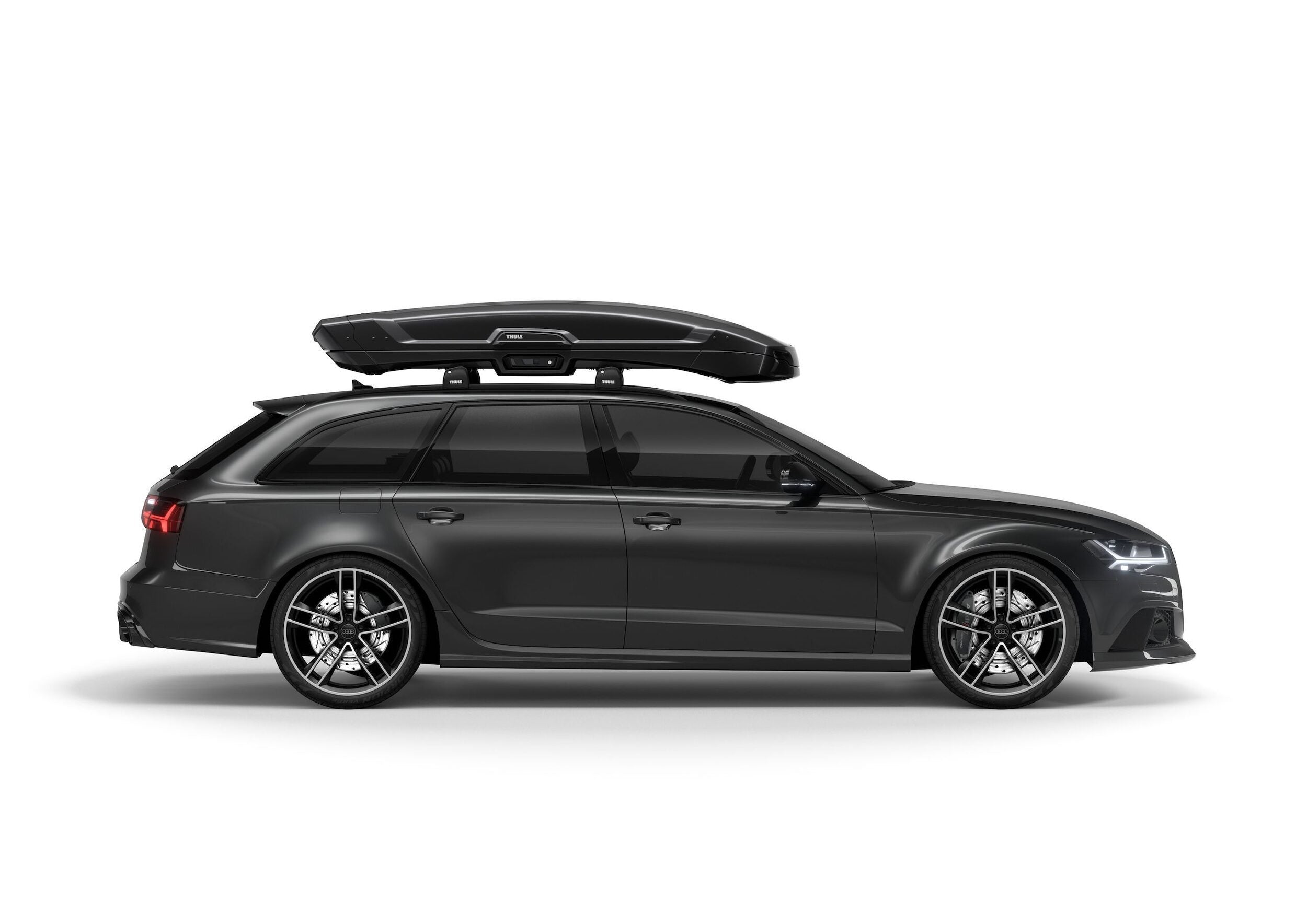 Large Thule Vector Alpine BlackMetallic OC FullCar Side 613501