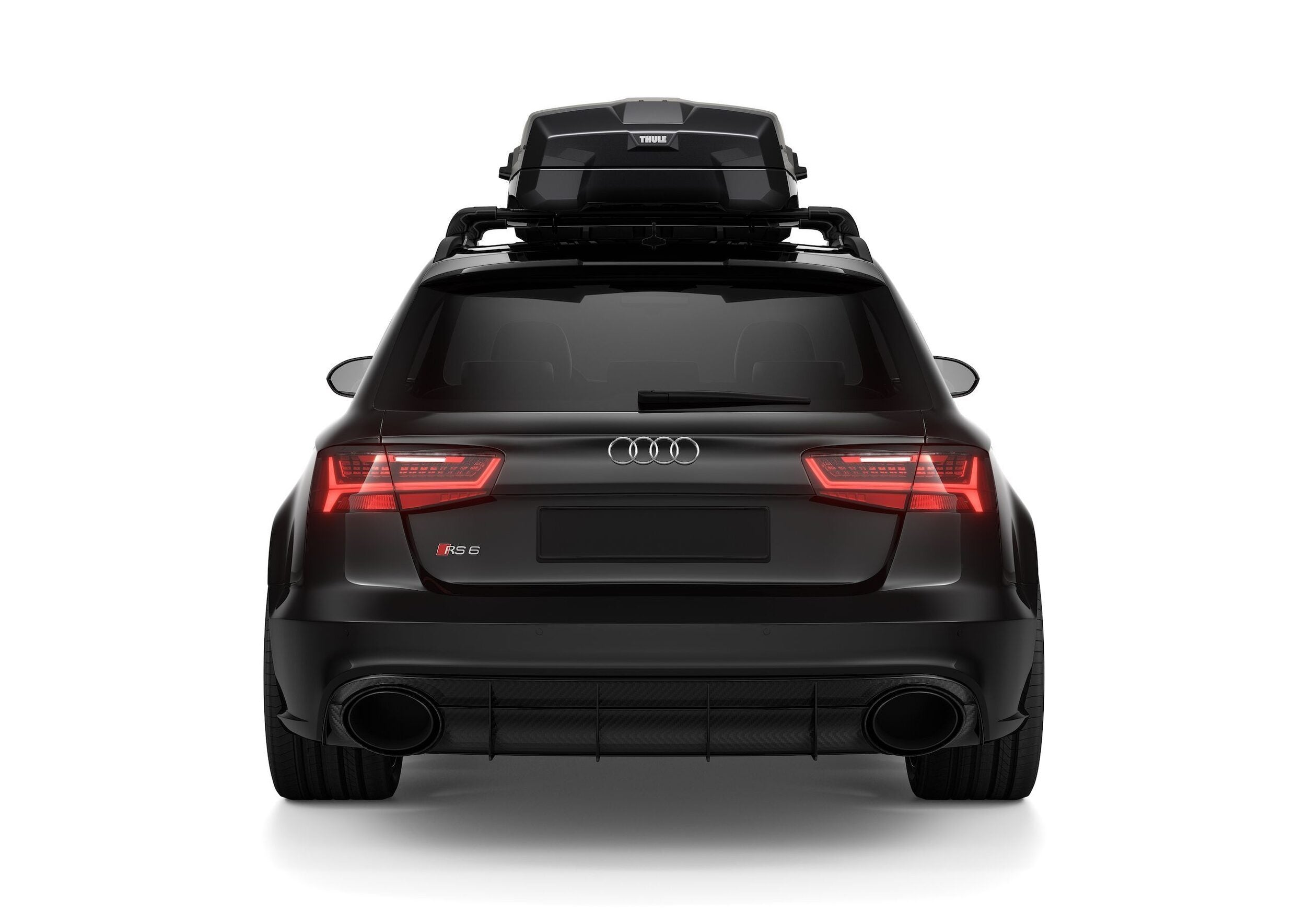 Large Thule Vector Alpine TitanMatte OC FullCar Rear 613500