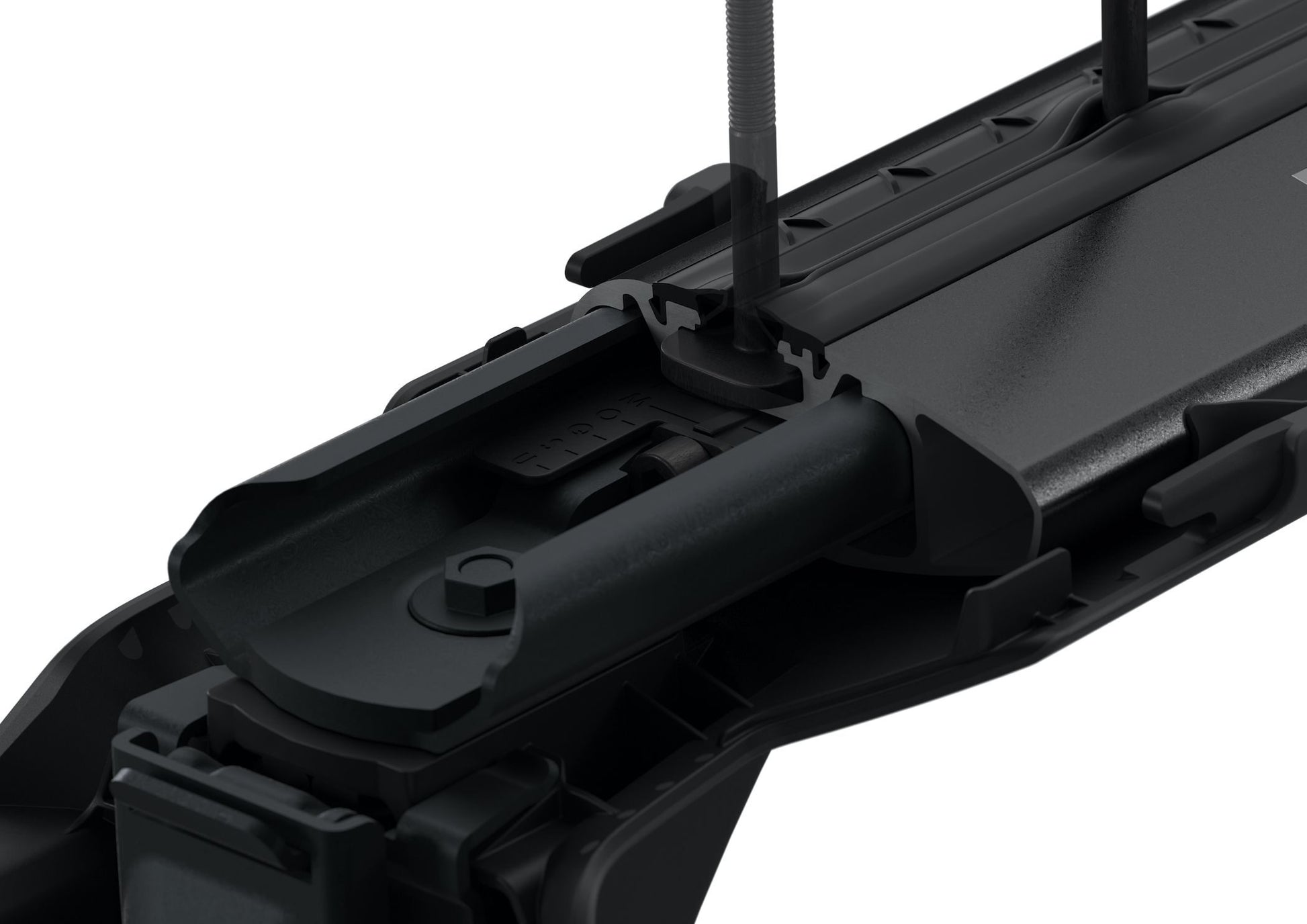 Large Thule WingbarEdge BLK T Track ISO 721x20