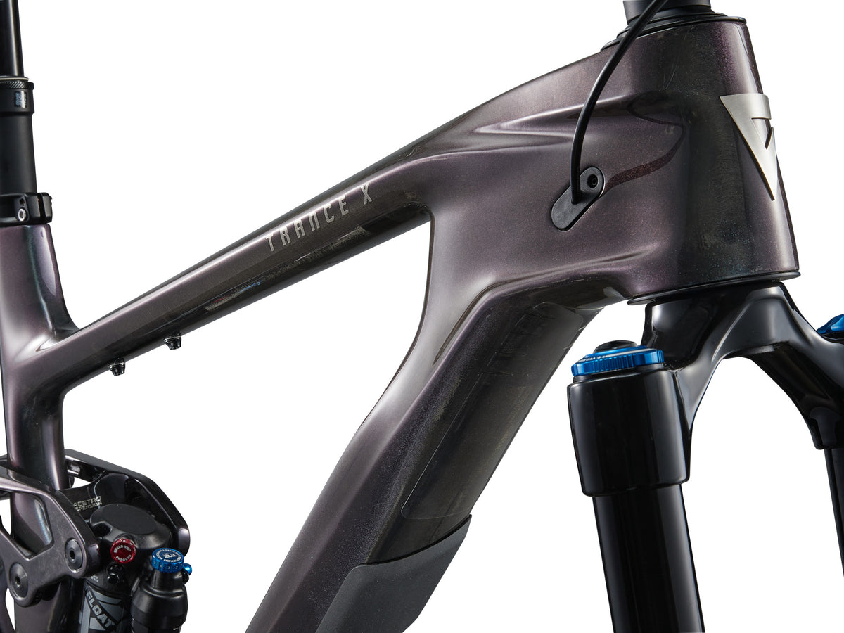 Giant Trance X Advanced 1 Arctic Light/Chrome - tubul de direcție