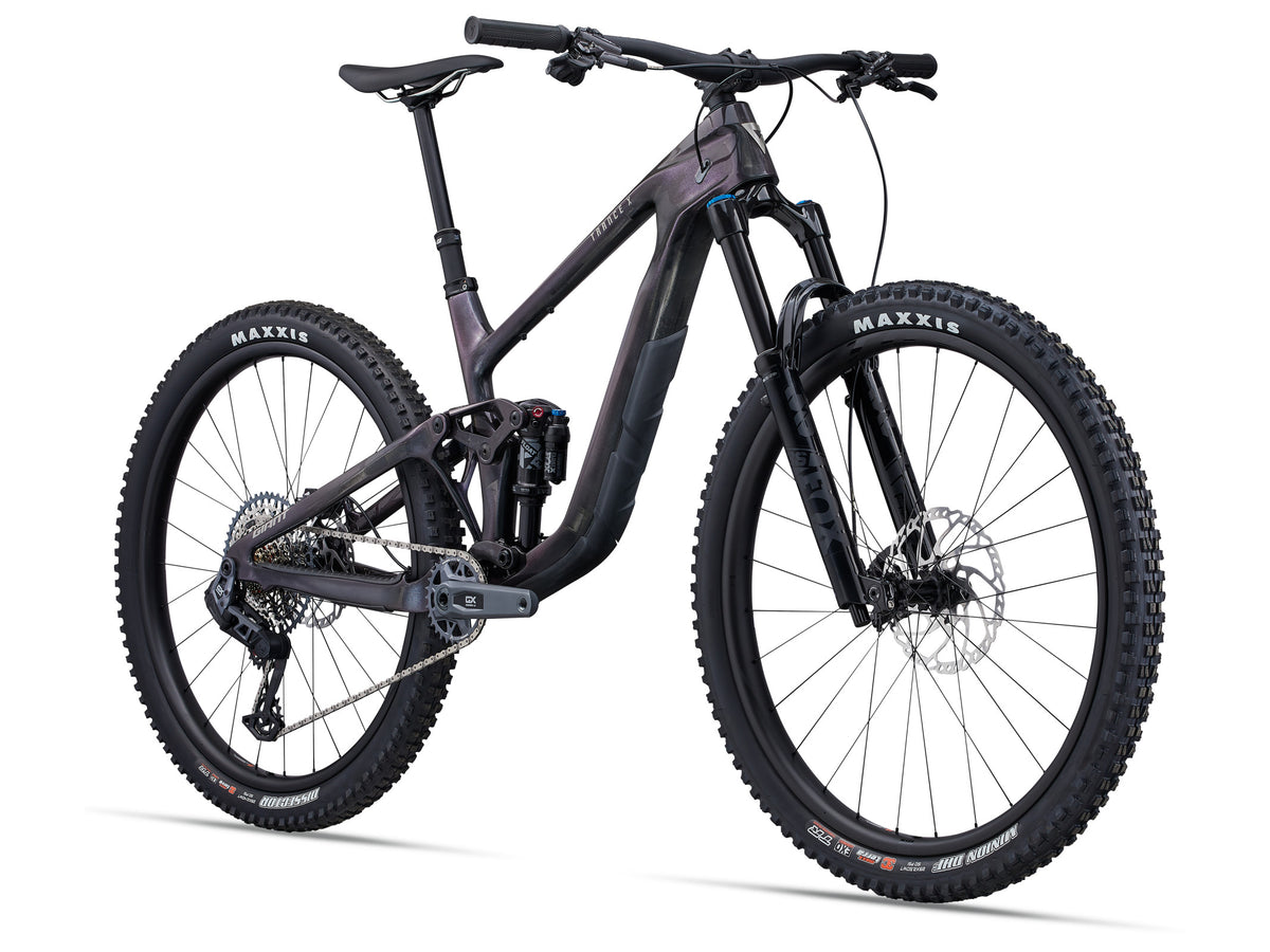 Giant Trance X Advanced 1 Arctic Light/Chrome - trei sferturi față
