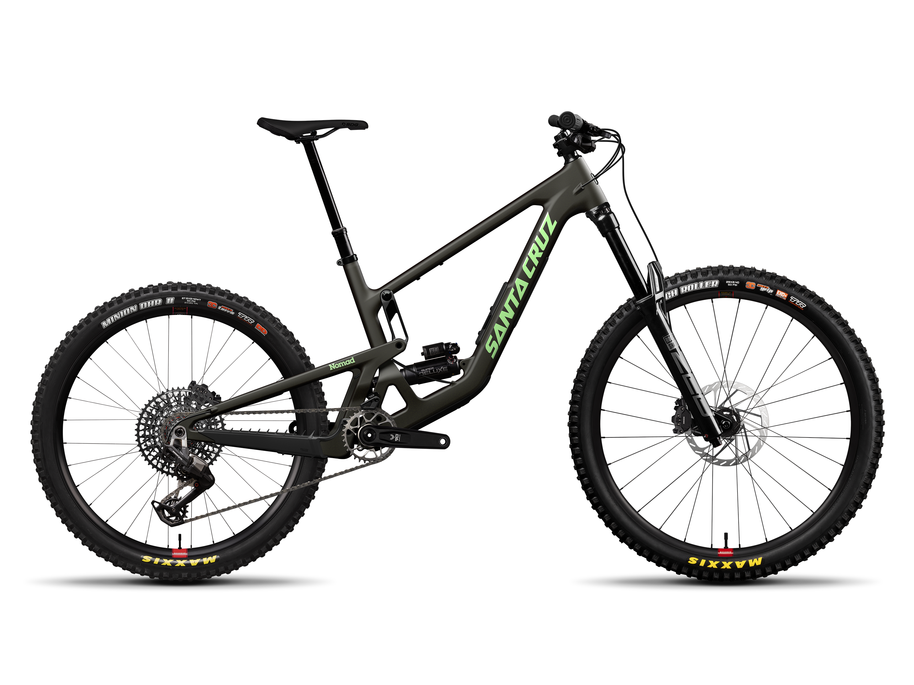 Santa Cruz Nomad 90 Matte Metallic Earth