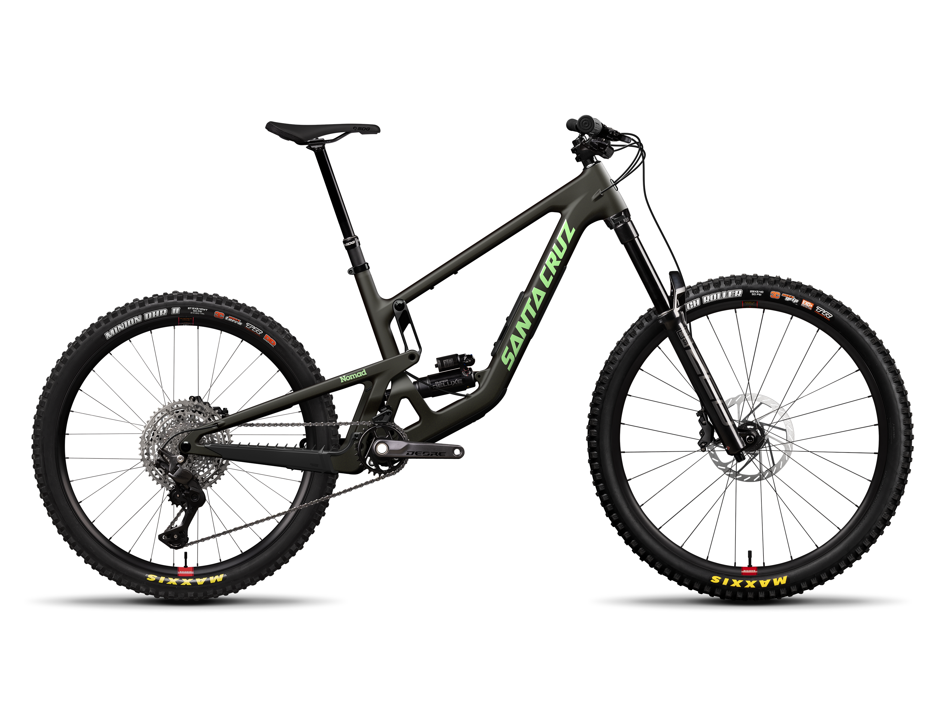 Santa Cruz Nomad Deore Matte Metallic Earth