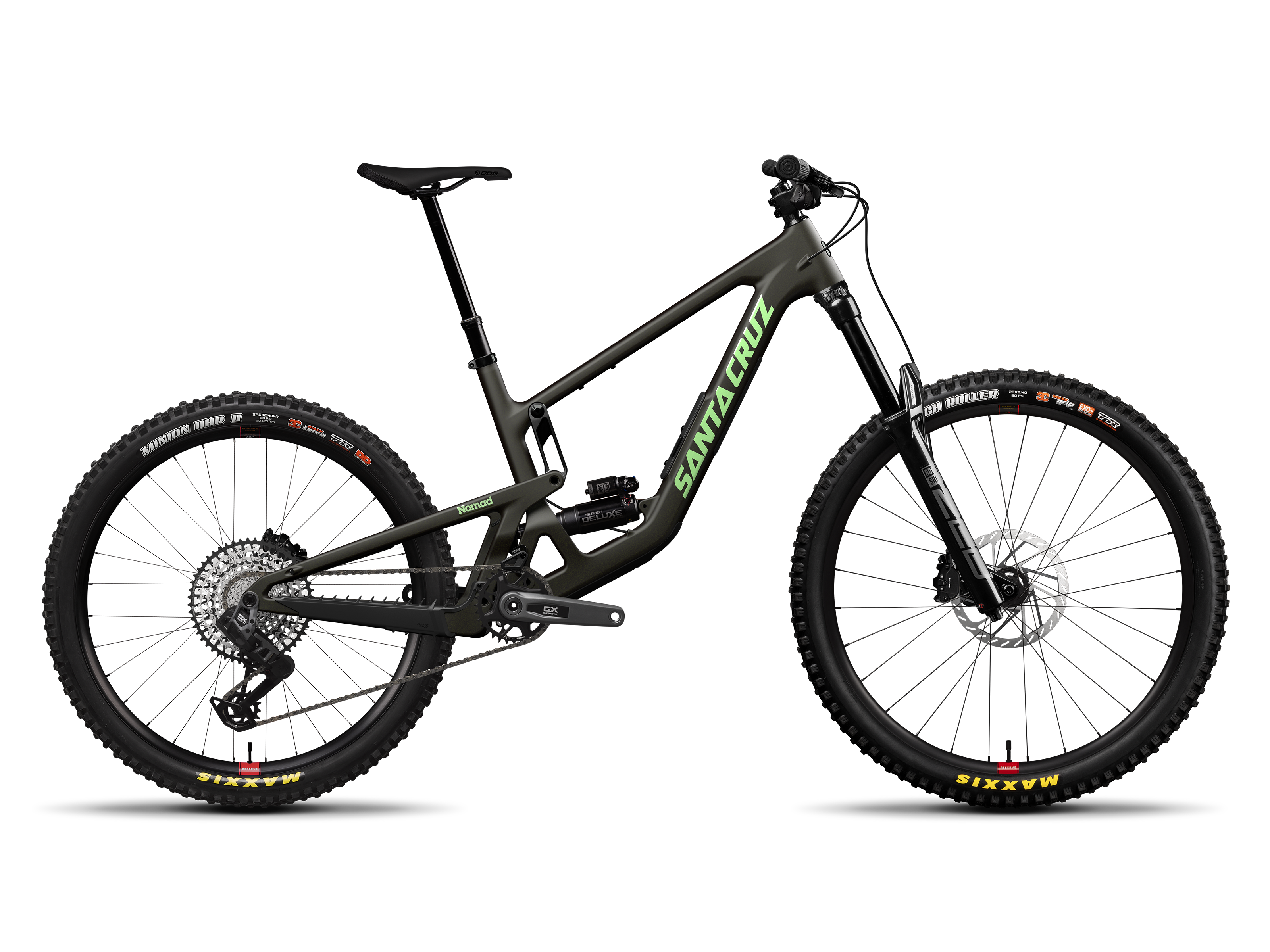 Santa Cruz Nomad GX AXS Matte Metallic Earth