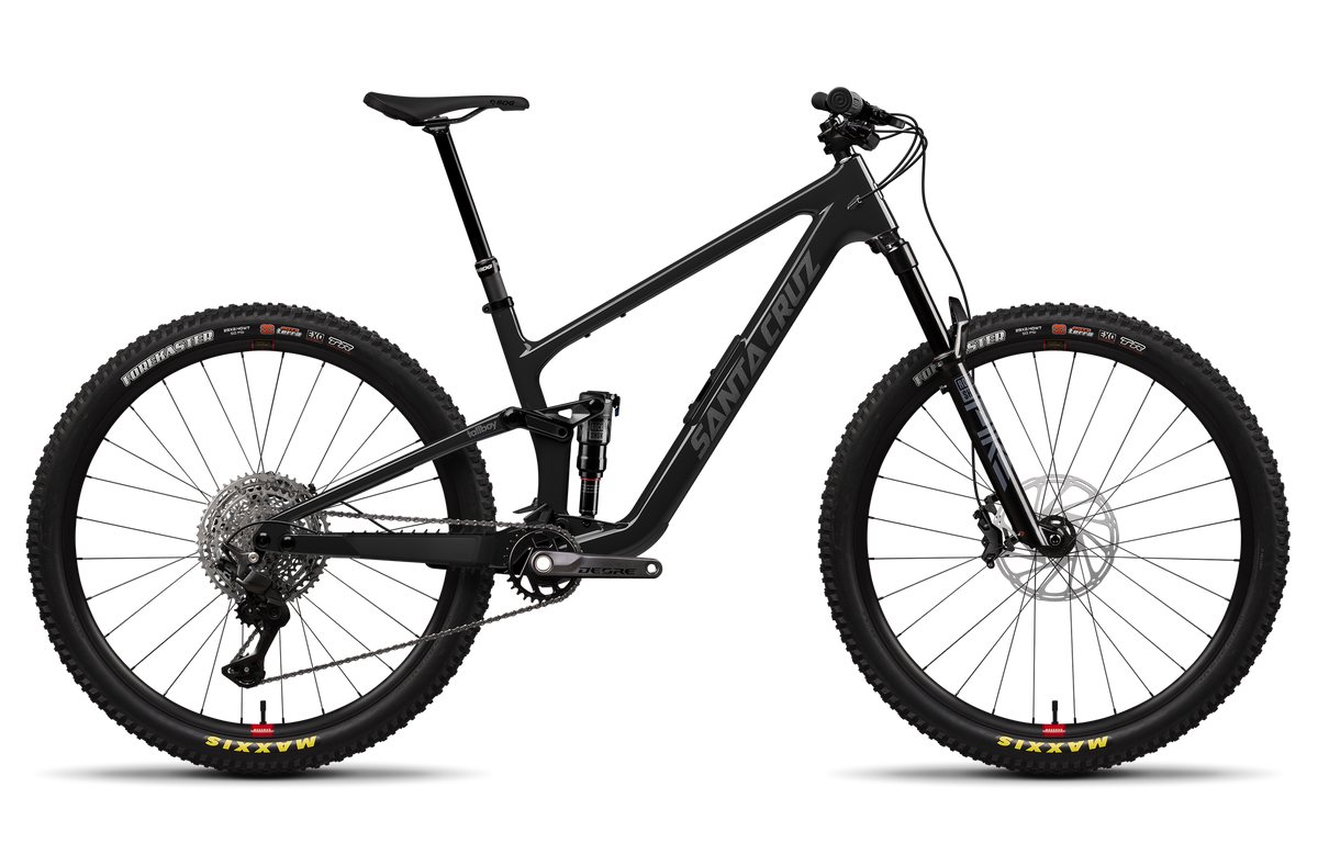 Santa Cruz Tallboy Deore din profil, Gloss Carbon