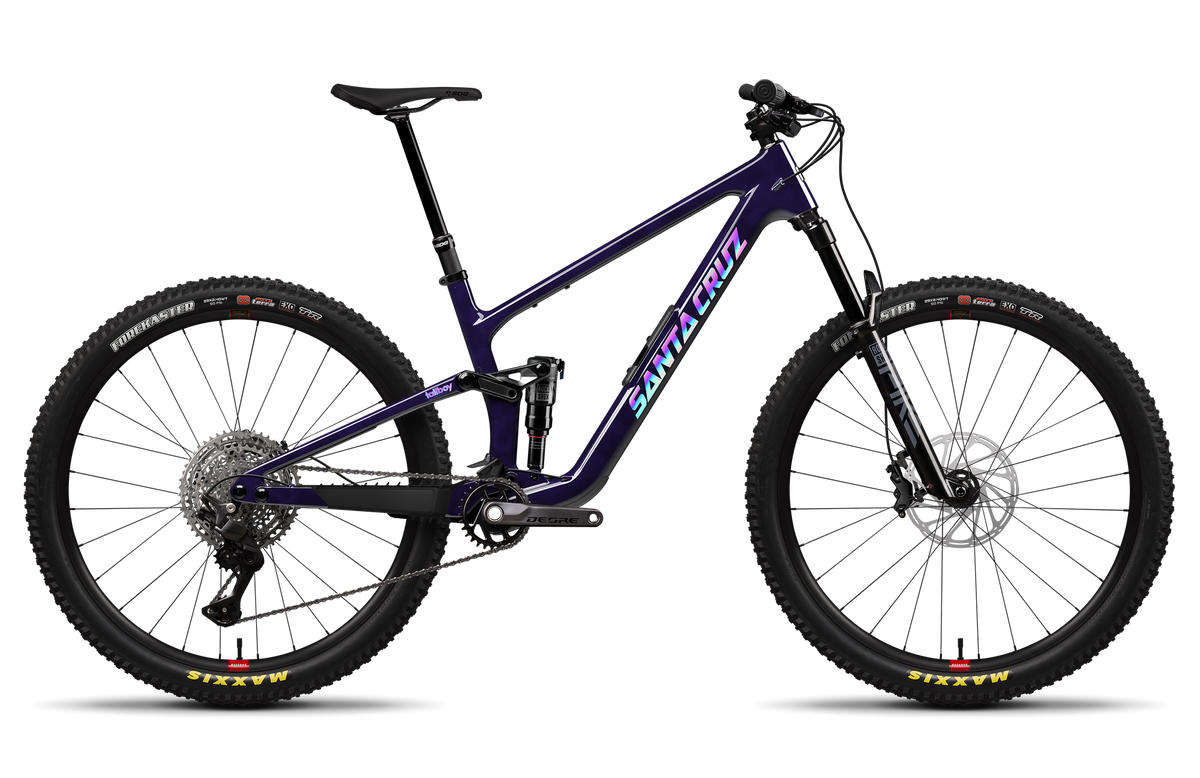 Santa Cruz Tallboy Deore din profil, Gloss Midnight Violet