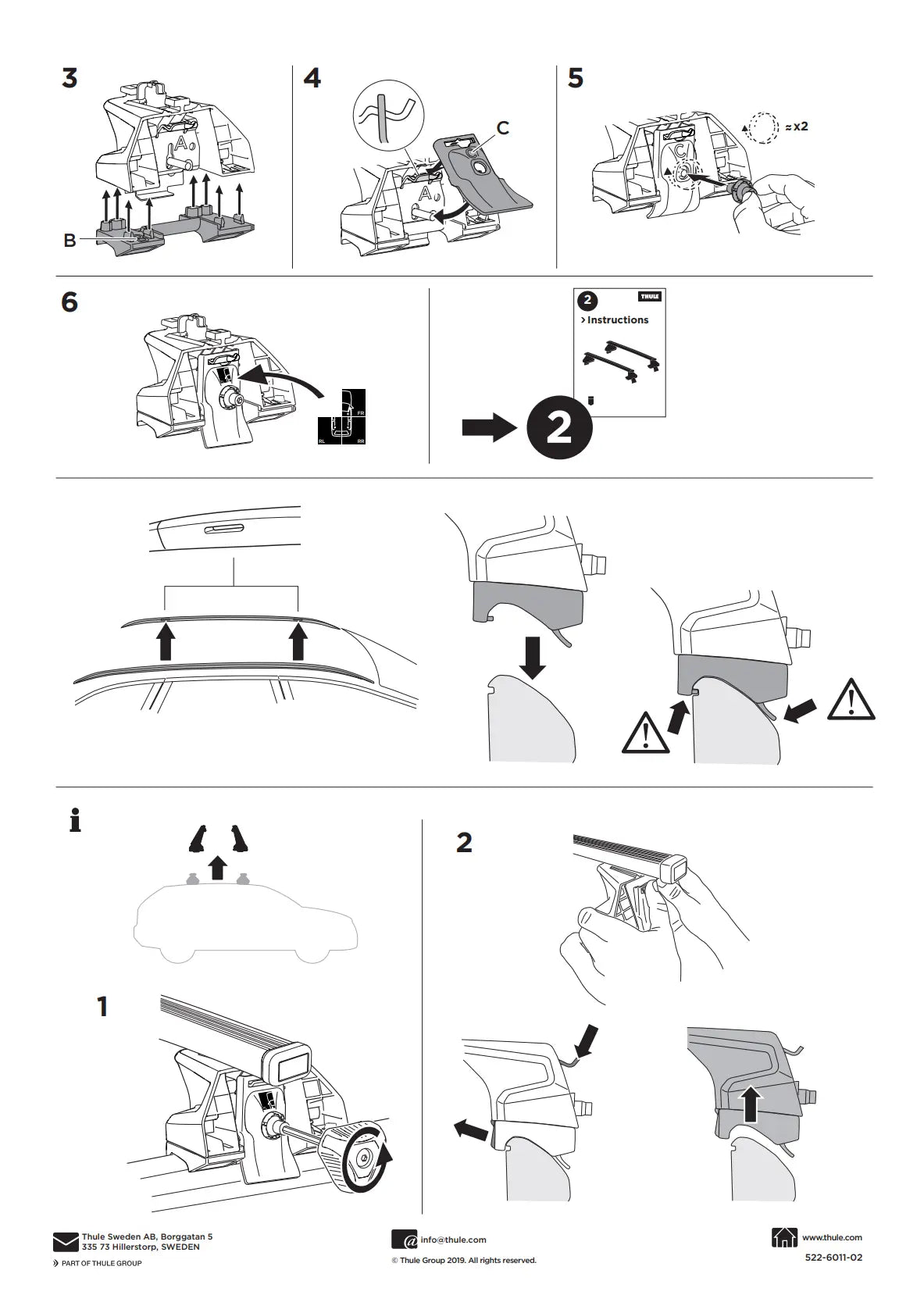 Manual Kit Thule 186011 2