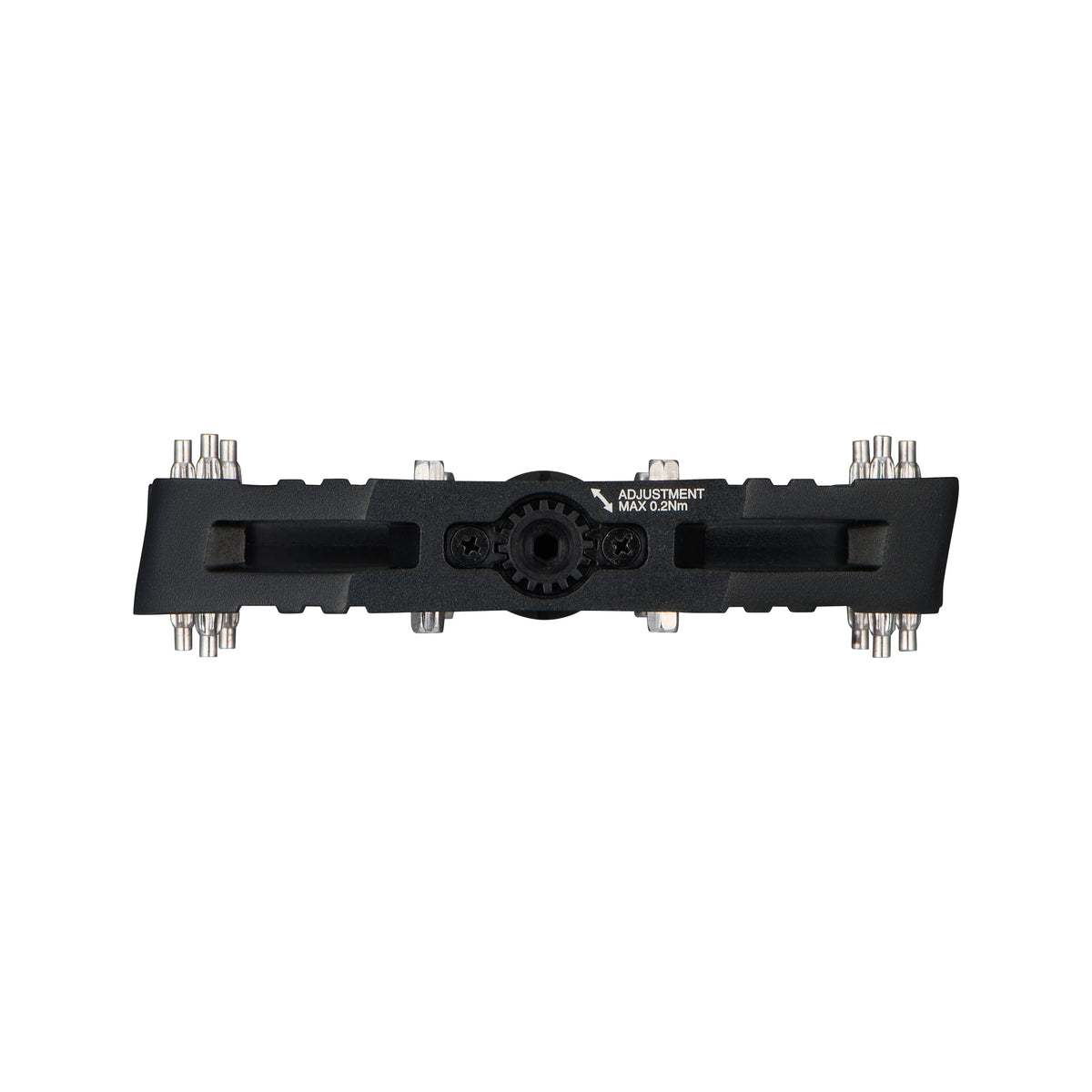 Profilul pedalei PD-M8240: 13,3 mm grosime, și în dreptul axului