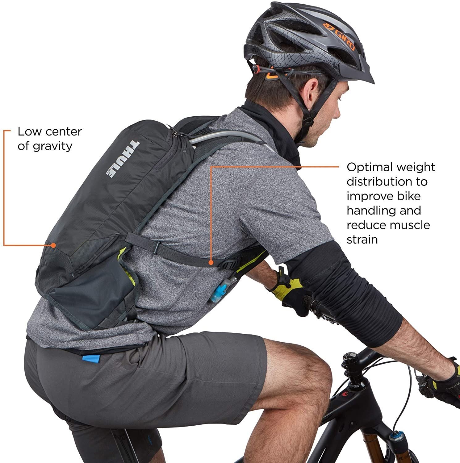 Rucsac hidratare Thule VITAL BIKE H2O 6L culoare Obsidian a4