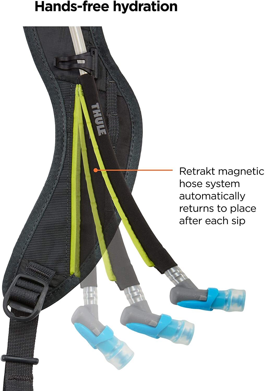 Rucsac hidratare Thule VITAL BIKE H2O 6L culoare Obsidian a5