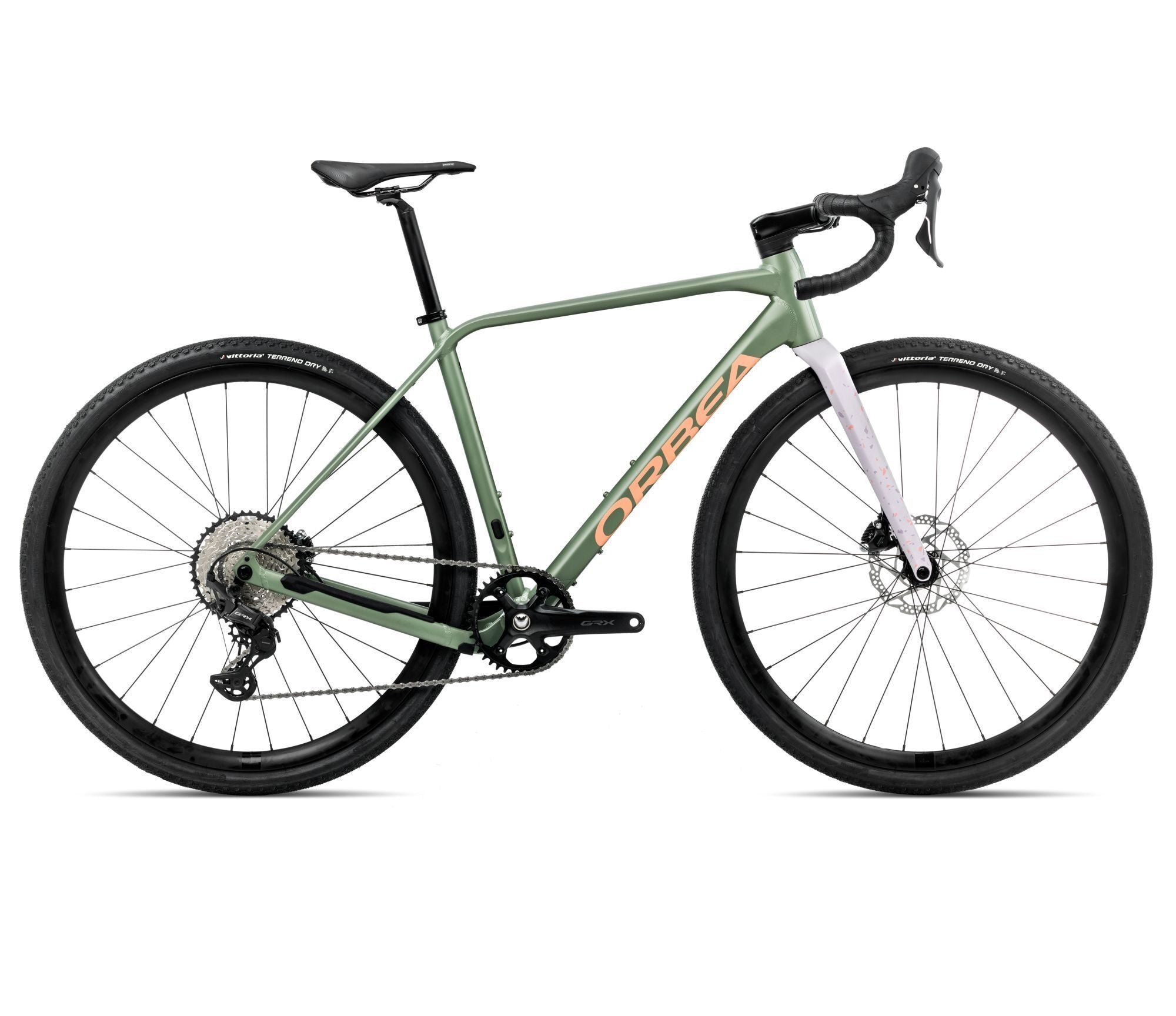 Gravel Bike ORBEA TERRA H30 1X XS Artichoke (Matt) - Lilac (Matt)