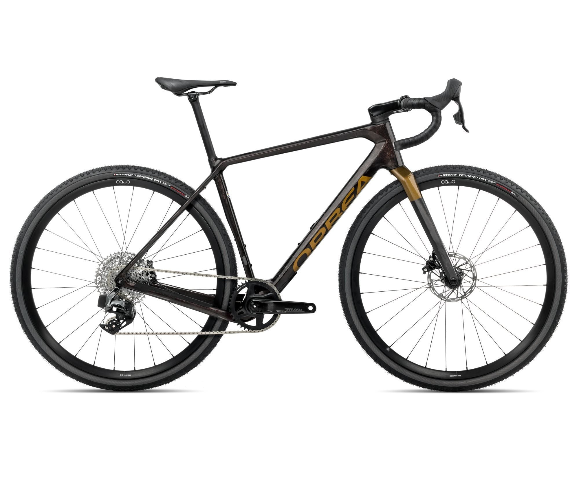 Gravel Bike ORBEA TERRA M31eTEAM 1X XS Wine Red Carbon View (Gloss)