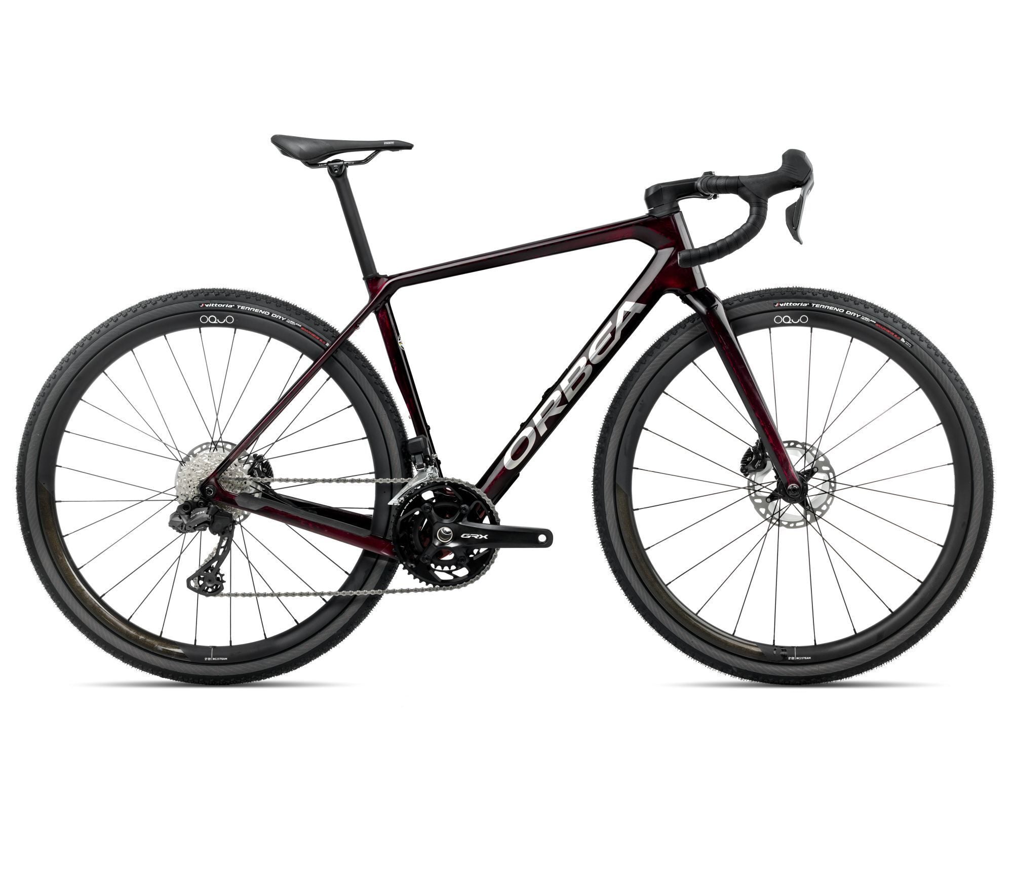 Gravel Bike ORBEA TERRA M20iTEAM XS Wine Red Carbon View (Gloss)