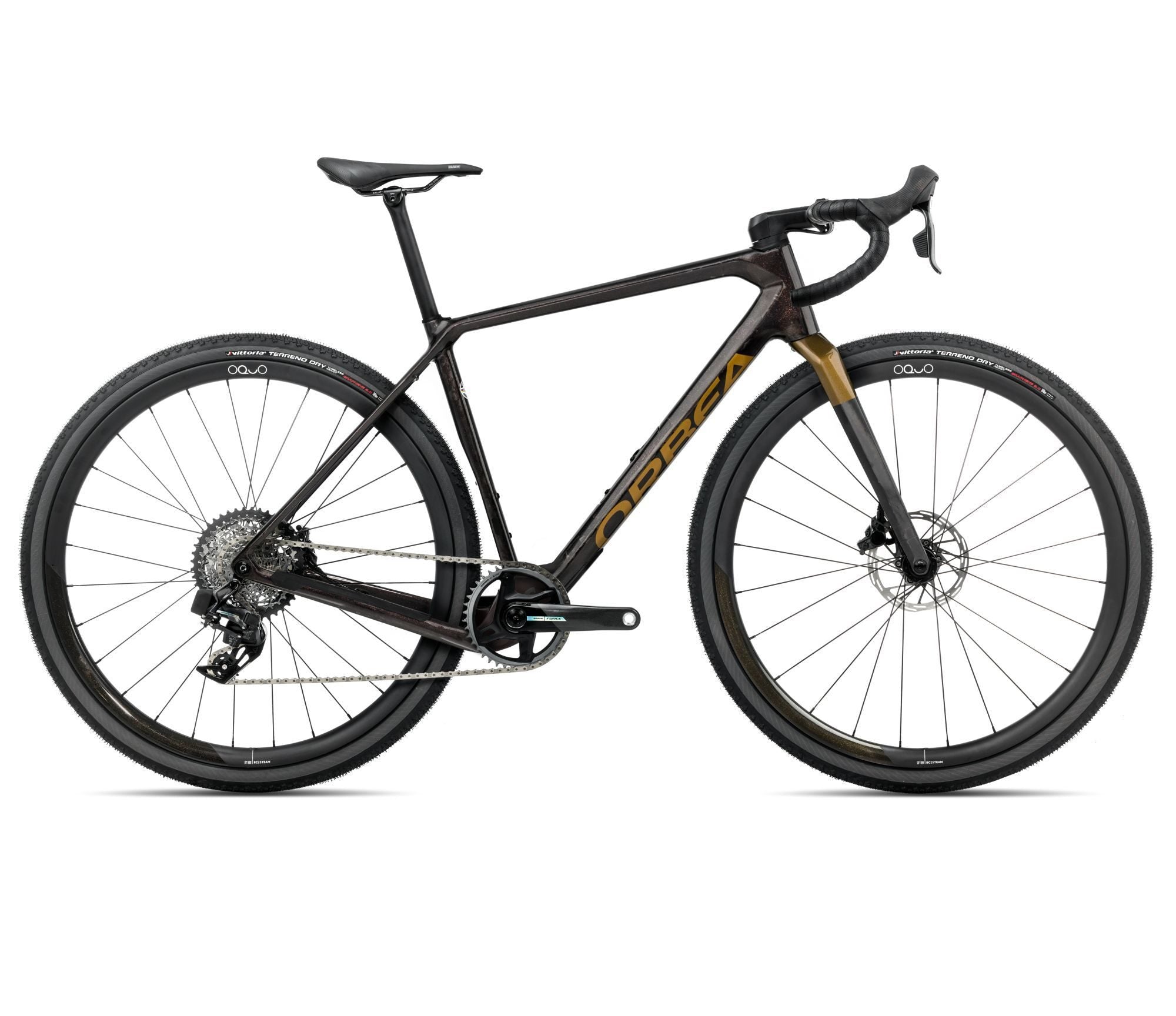 Gravel Bike ORBEA TERRA M21eTEAM 1X XS Wine Red Carbon View (Gloss)