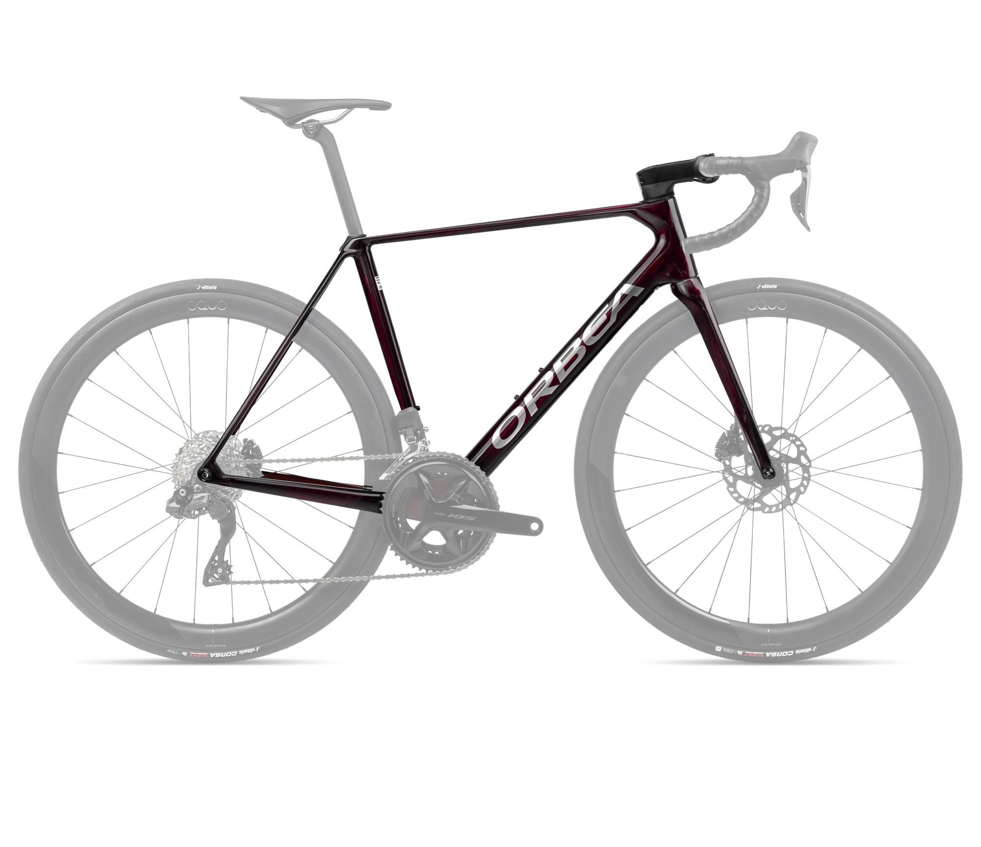 ORCA OMR 47 Ivory White-Burgundy (Gloss)-Vulcano (Matt)